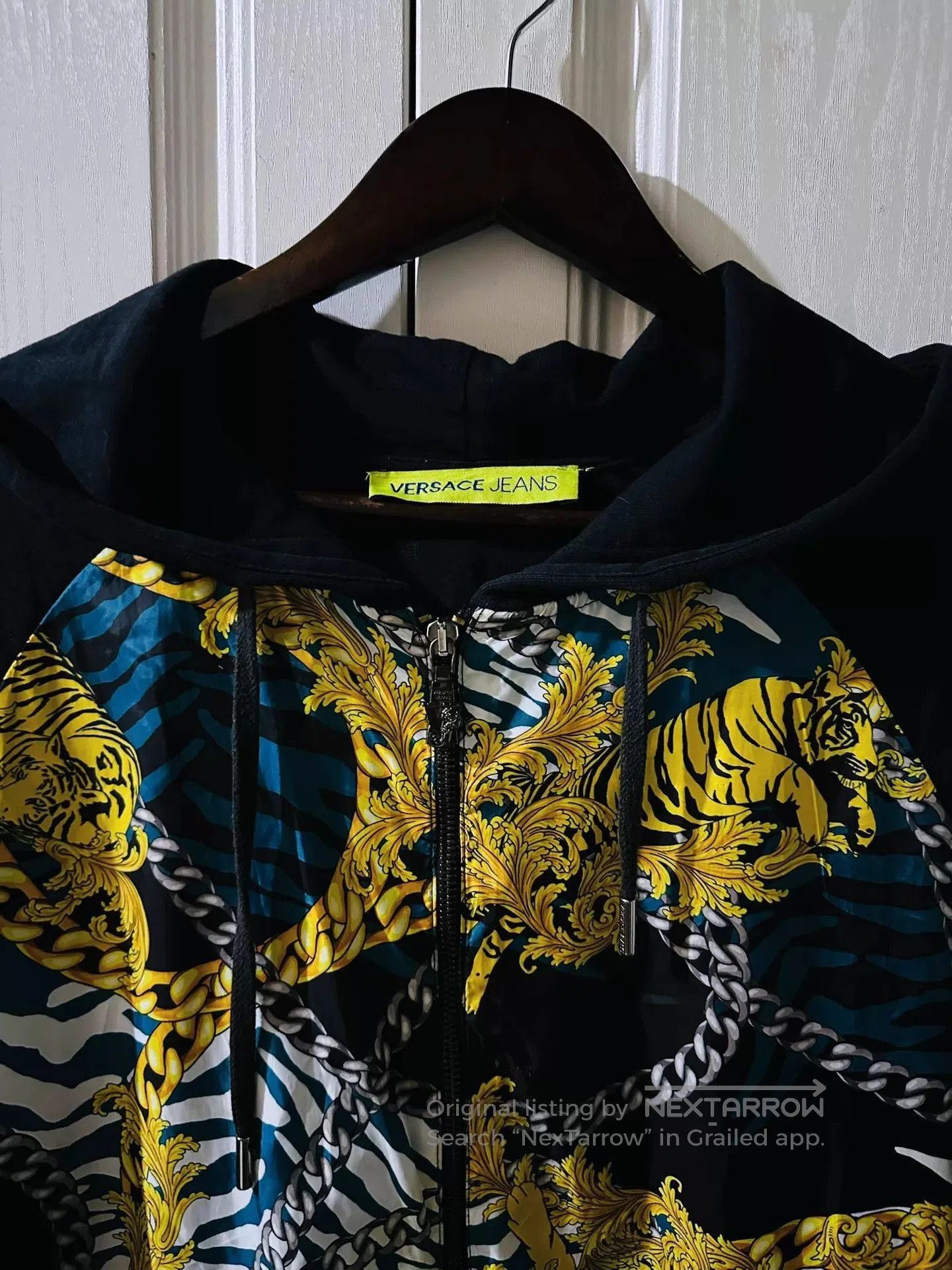 Versace Black XL Zip. Size US XL / EU 56 / 4 - 3 Thumbnail