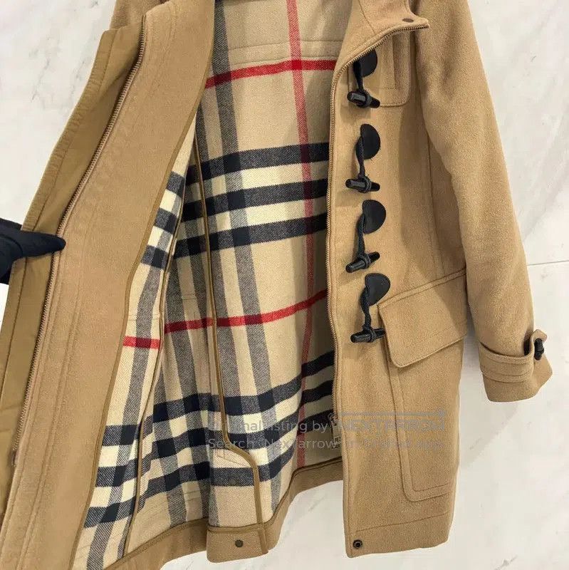 Burberry Burberry Camel Long Hooded Coat for Women. Size S / US 4 / IT 40 - 4 Thumbnail