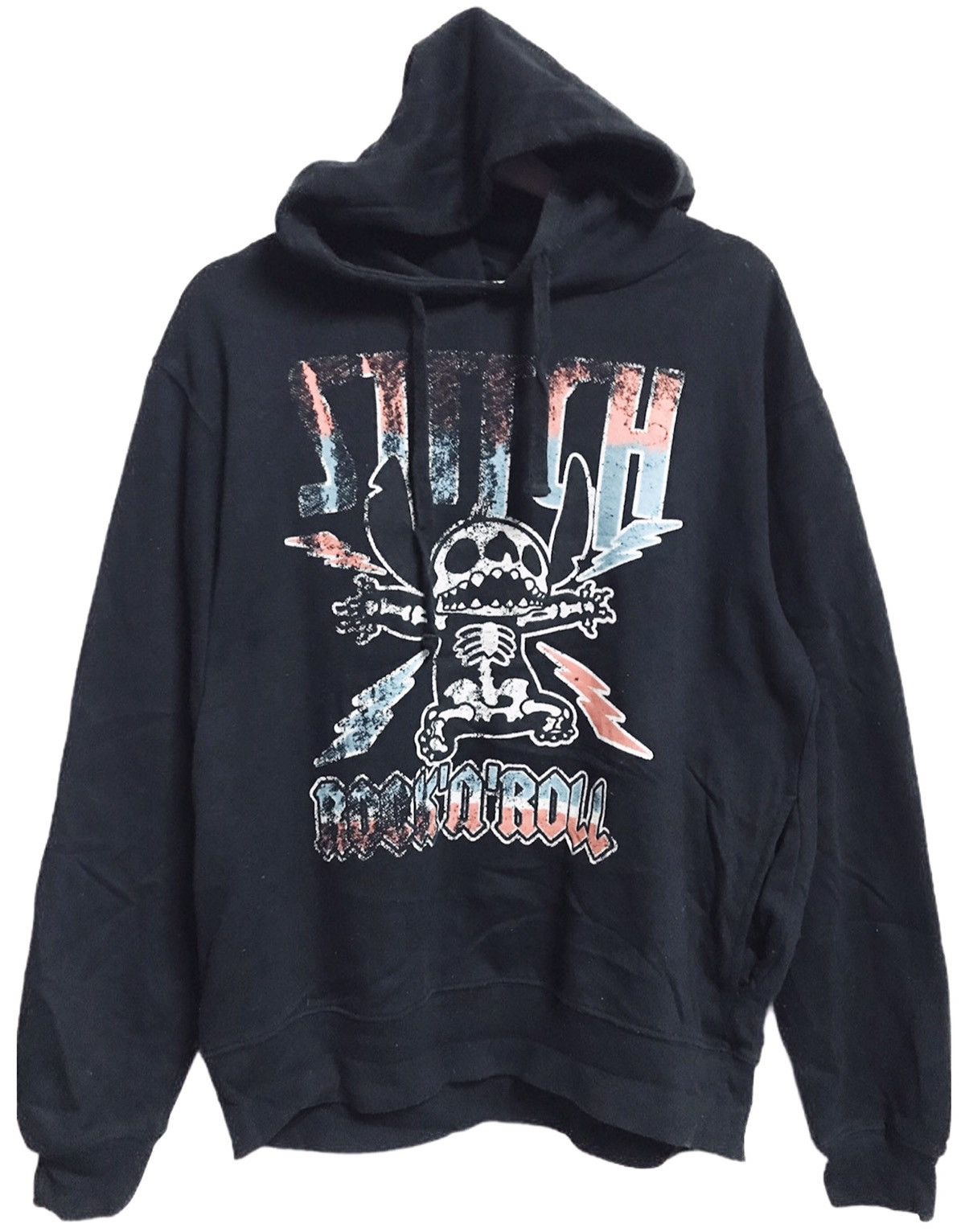 Disney Stich Rock n Roll Sweatshirt Big Logo Pullover Size US M / EU 48-50 / 2 - 1 Thumbnail