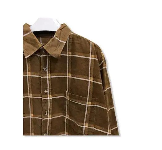 Flannel × Vintage Vintage Dong You Plaid Tartan Flannel Shirt 👕 Size US L / EU 52-54 / 3 - 2 Thumbnail