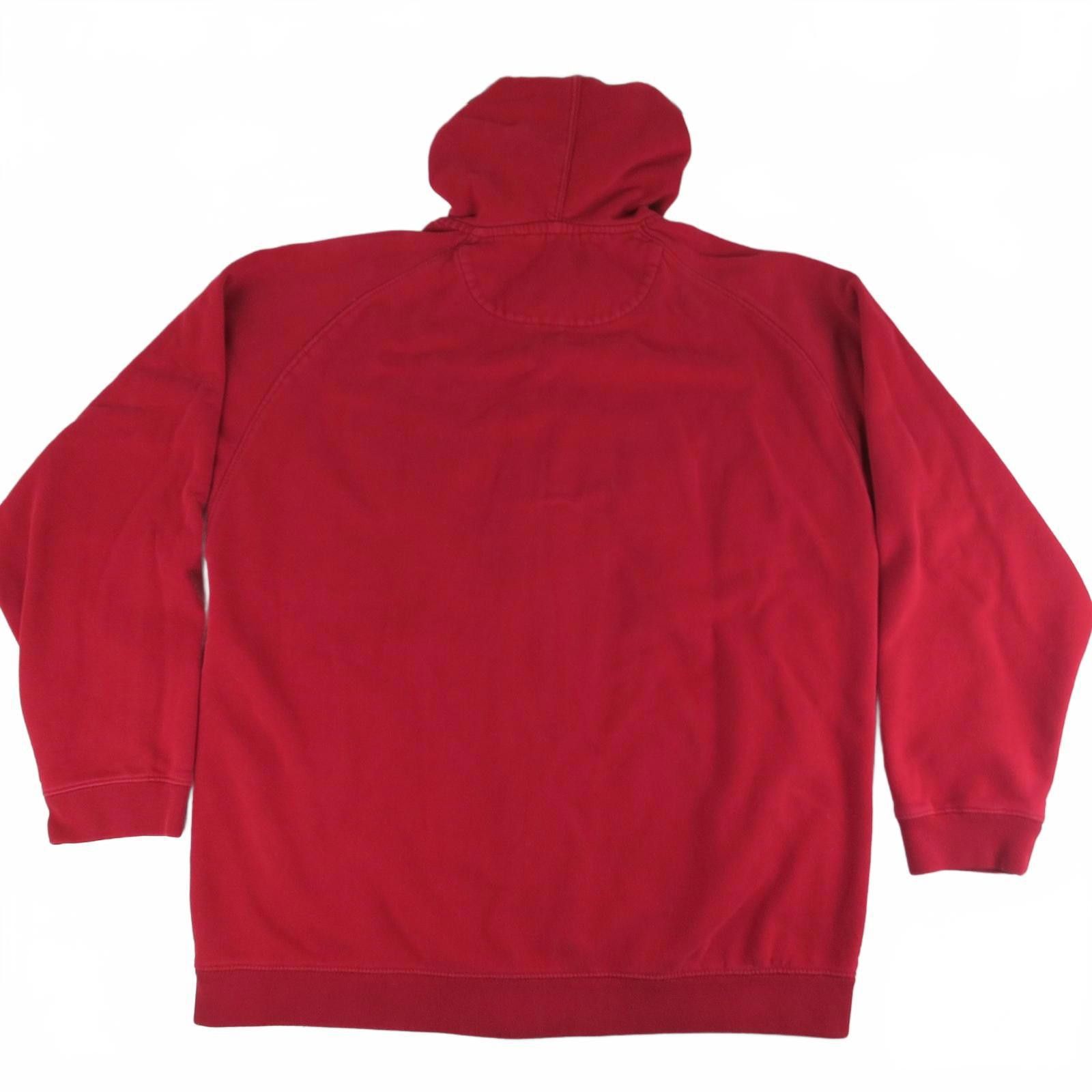 Chaps Ralph Lauren Chaps Ralph Lauren Red Full-Zip Hoodie Sweatshirt Medium Size US M / EU 48-50 / 2 - 4 Thumbnail