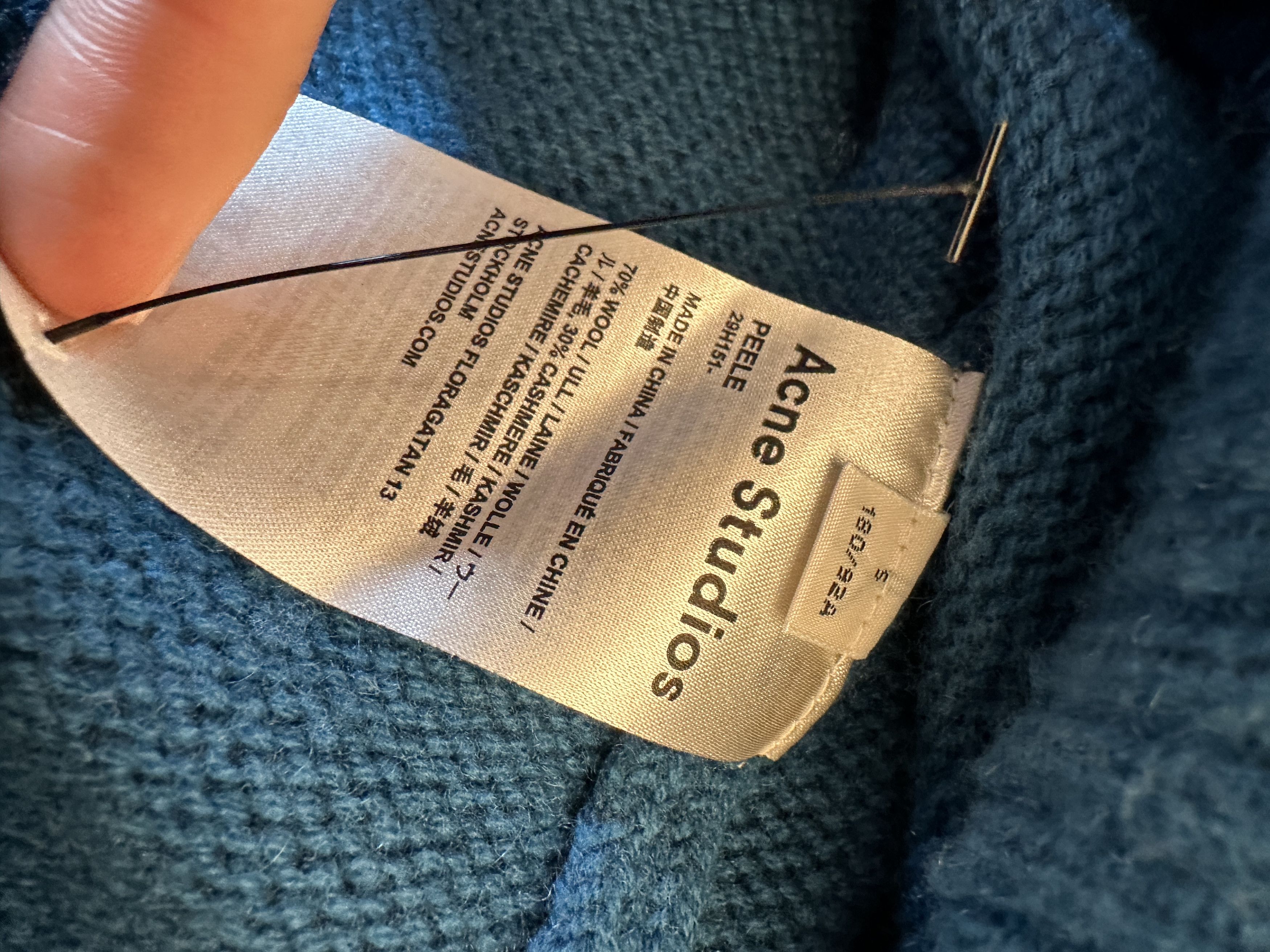 Acne Studios Acne Studios Peele Sweater Size US S / EU 44-46 / 1 - 6 Thumbnail