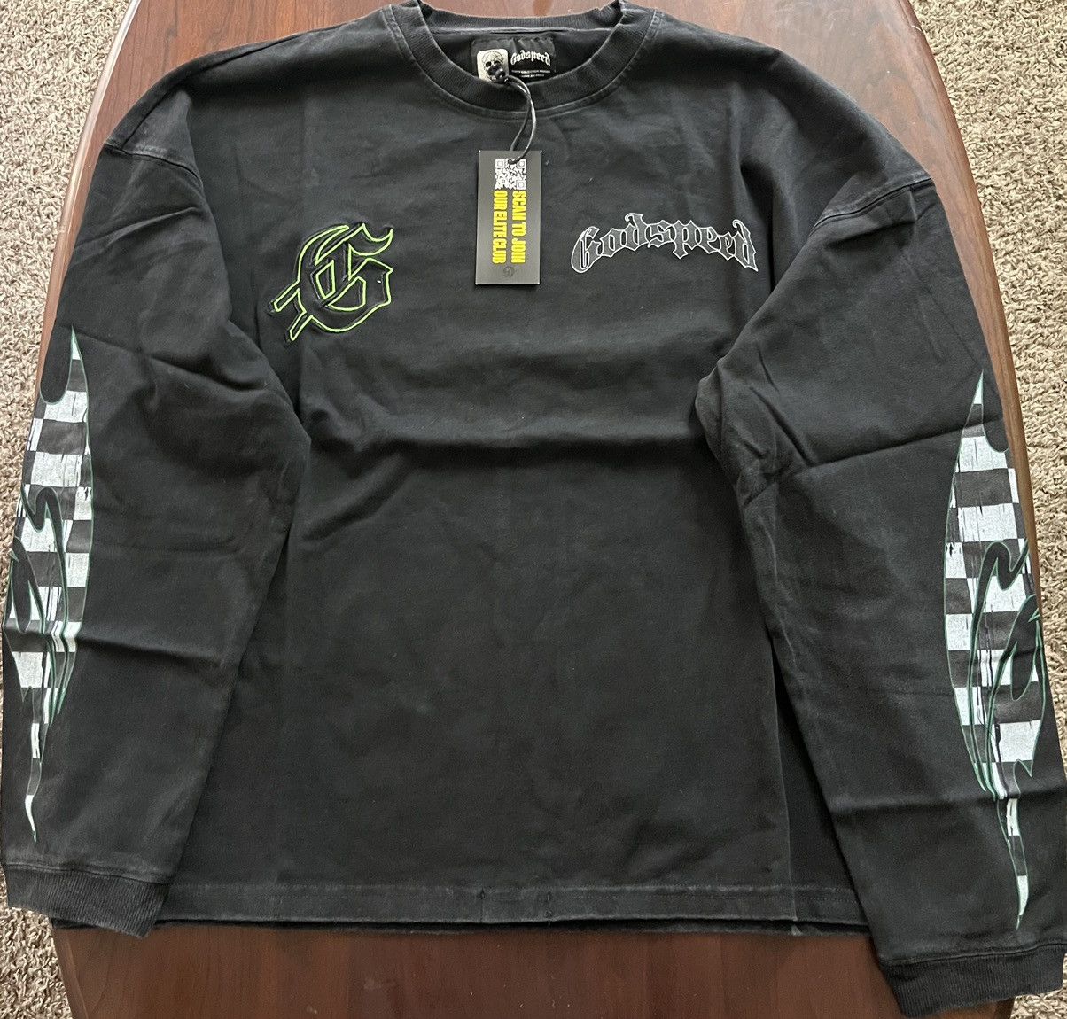 Vintage Size M long sleeve godspeed Size US M / EU 48-50 / 2 - 2 Thumbnail