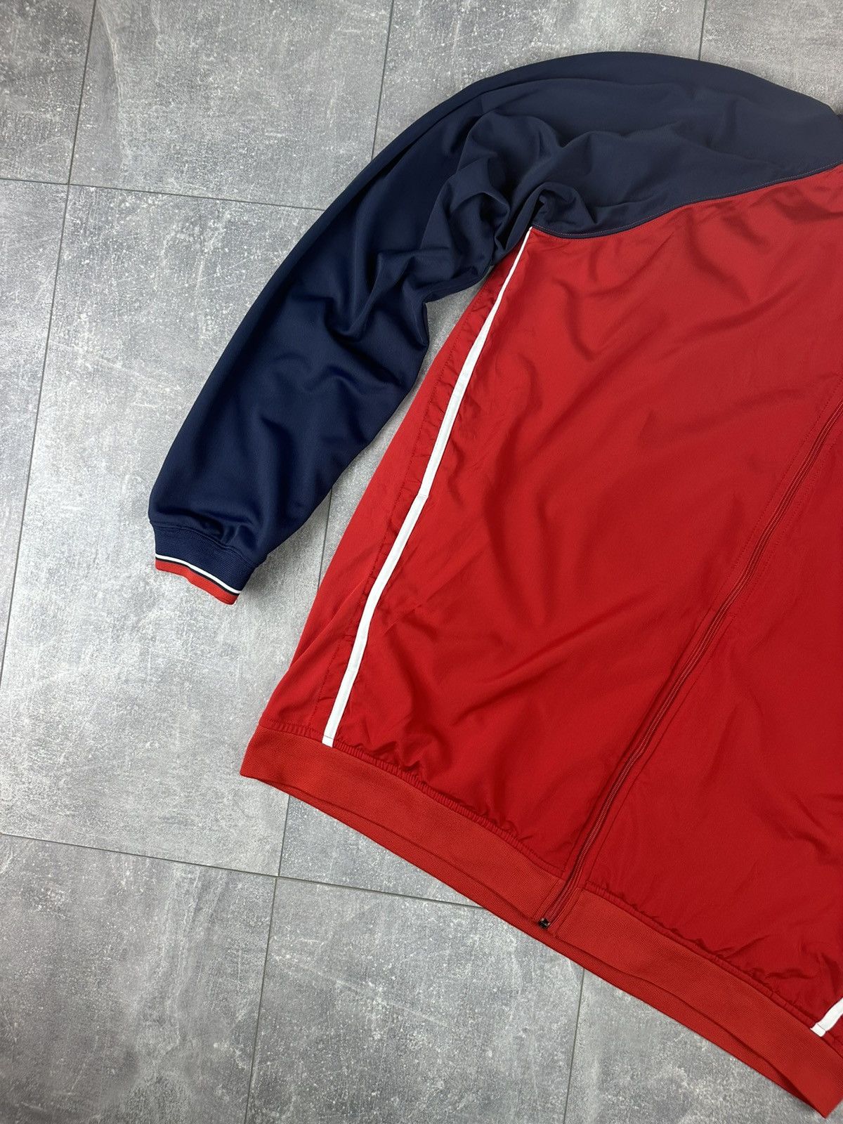 Nike Nike Track-Top Small Swoosh Full Zip Up Light Jacket Size US XXL / EU 58 / 5 - 6 Thumbnail