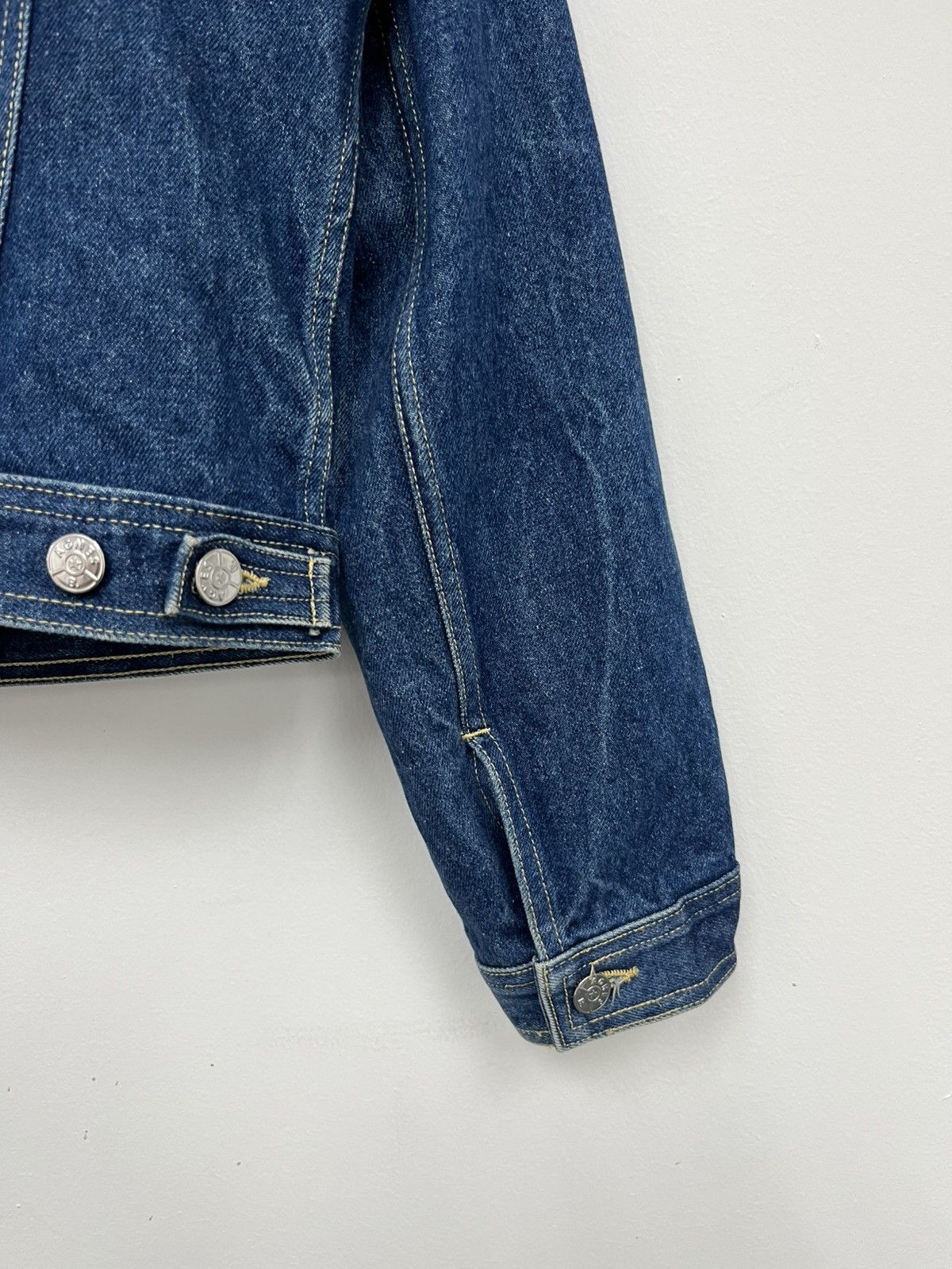 agnes b. Vintage Agnes B Trucker Denim Jacket Size S / US 4 / IT 40 - 8 Thumbnail