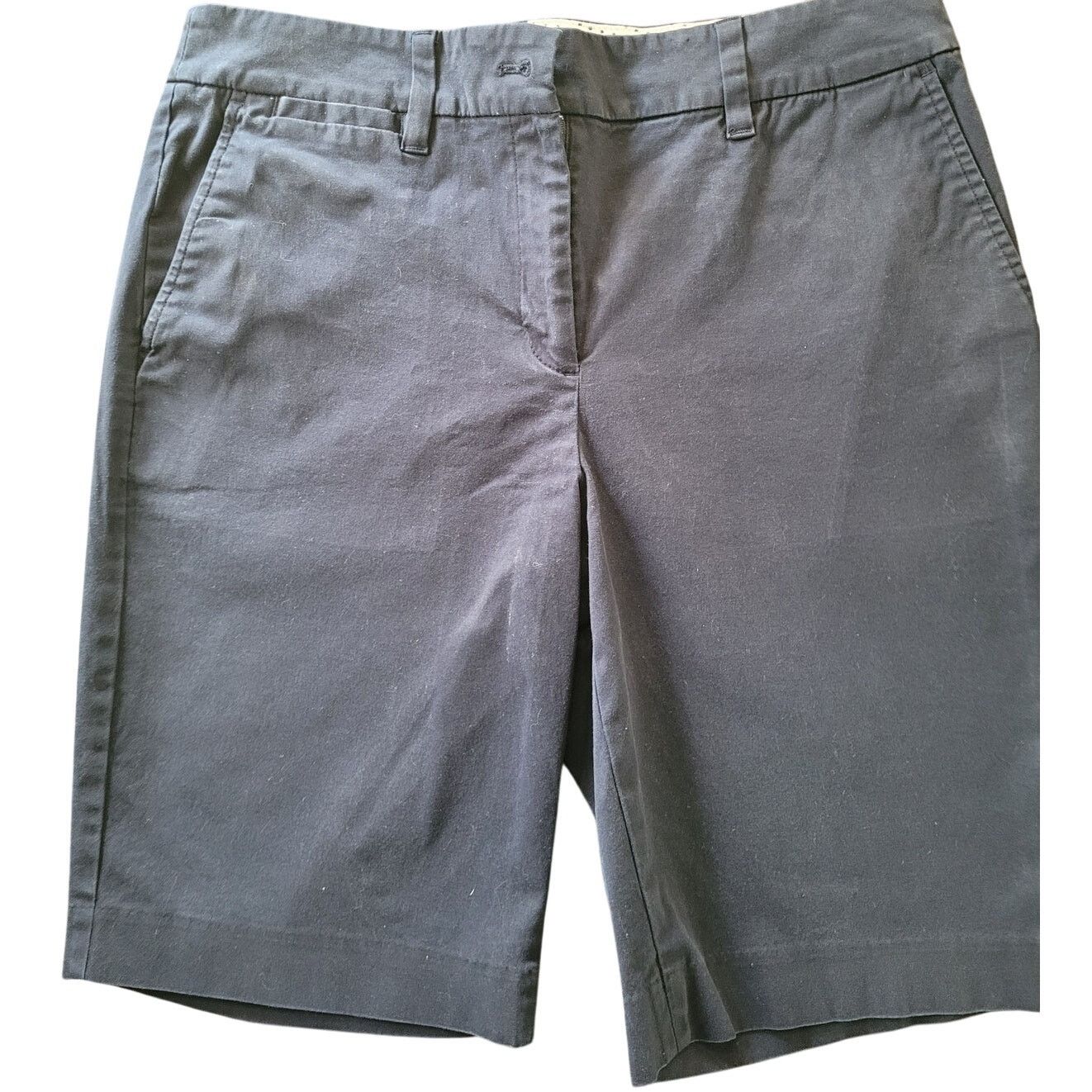Other Talbots Blue Long Chino Shorts Zip/button 4 pockets Sz 6 Size 28" / US 6 / IT 42 - 1 Thumbnail