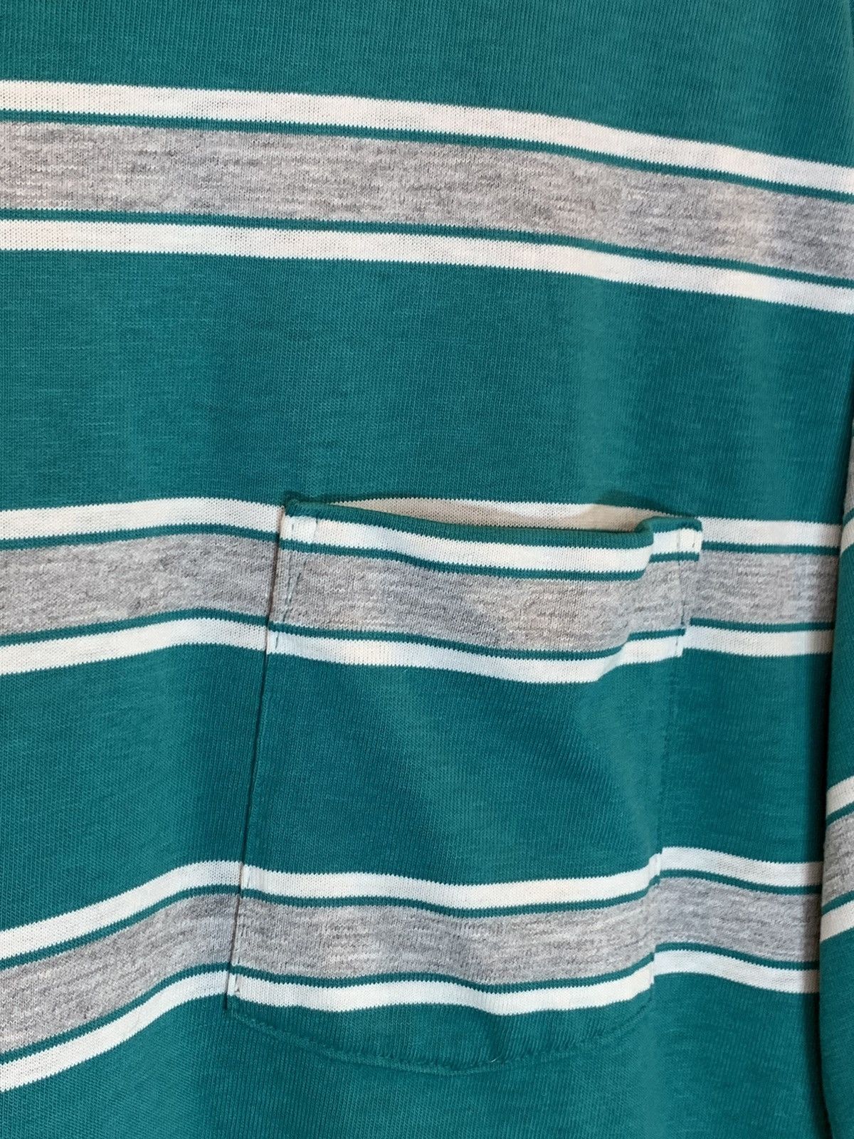 Vintage *RARE* Vintage Single Stitch Striped USA-Made Mervyn’s Shirt Size US L / EU 52-54 / 3 - 6 Thumbnail
