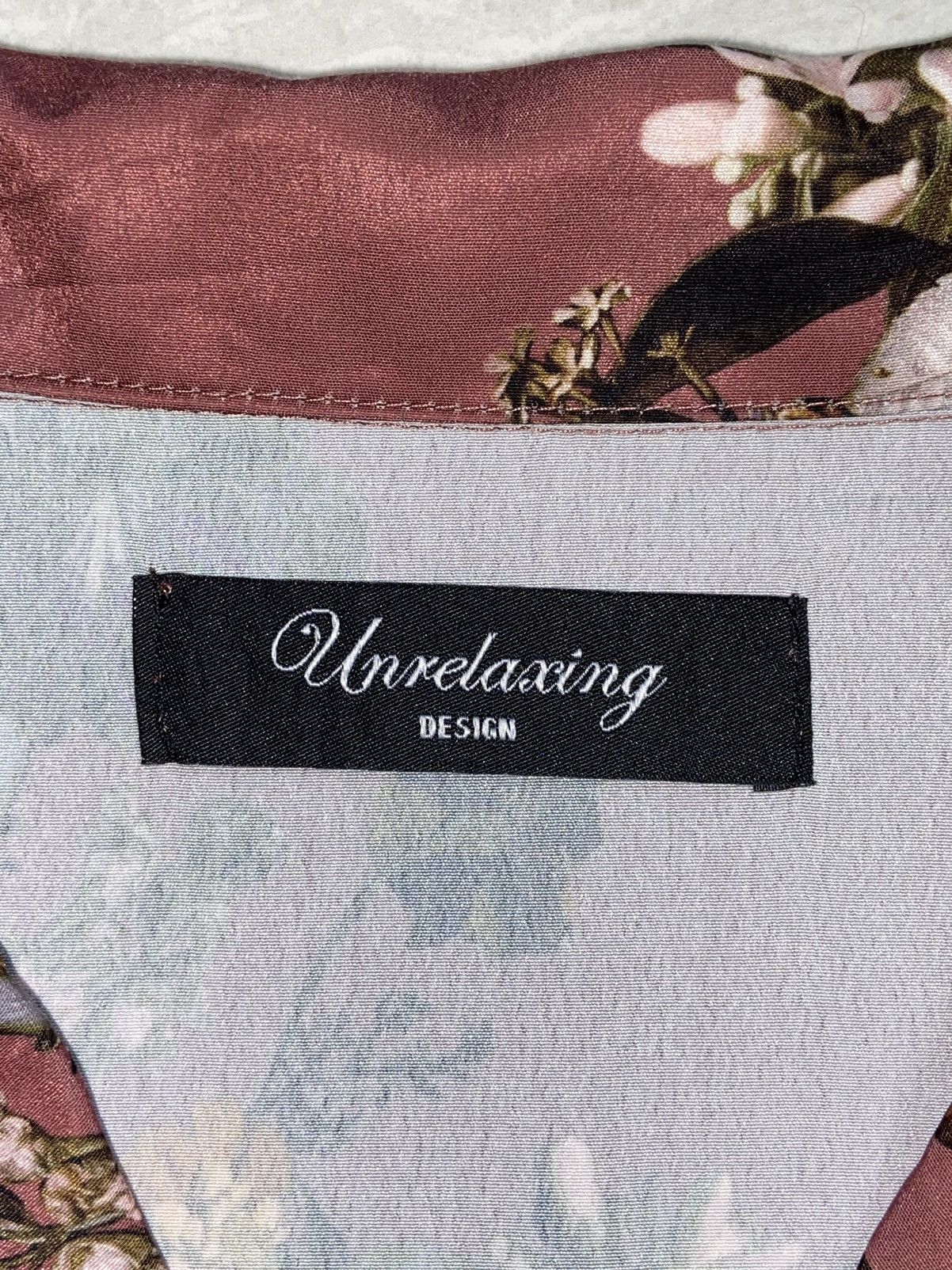 Designer × Japanese Brand UNRELAXING DESIGN Flowers Motive Shirt Size US XXL / EU 58 / 5 - 12 Thumbnail