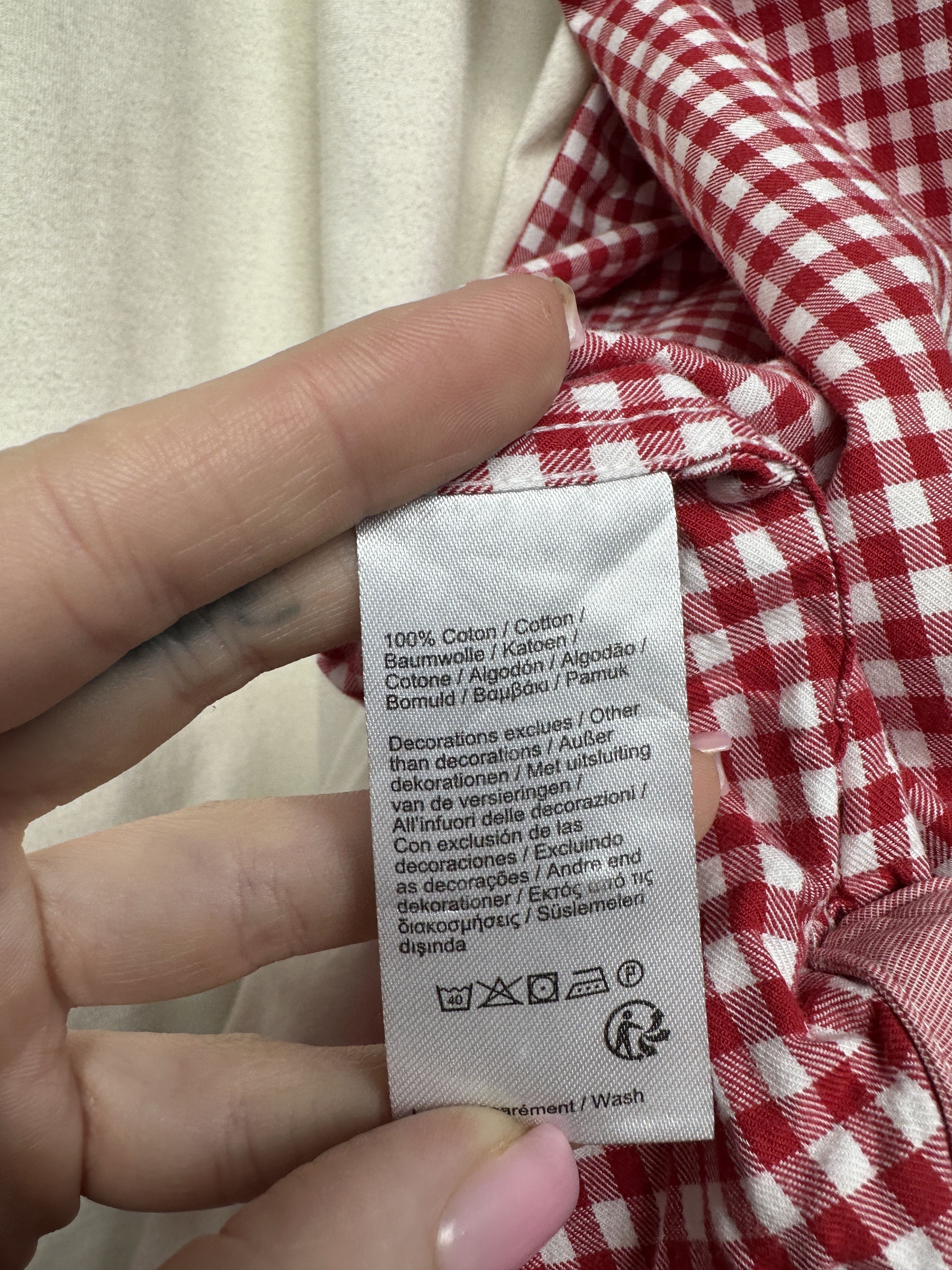 Lacoste Lacoste Mens Flannel Shirt Size US XL / EU 56 / 4 - 5 Thumbnail