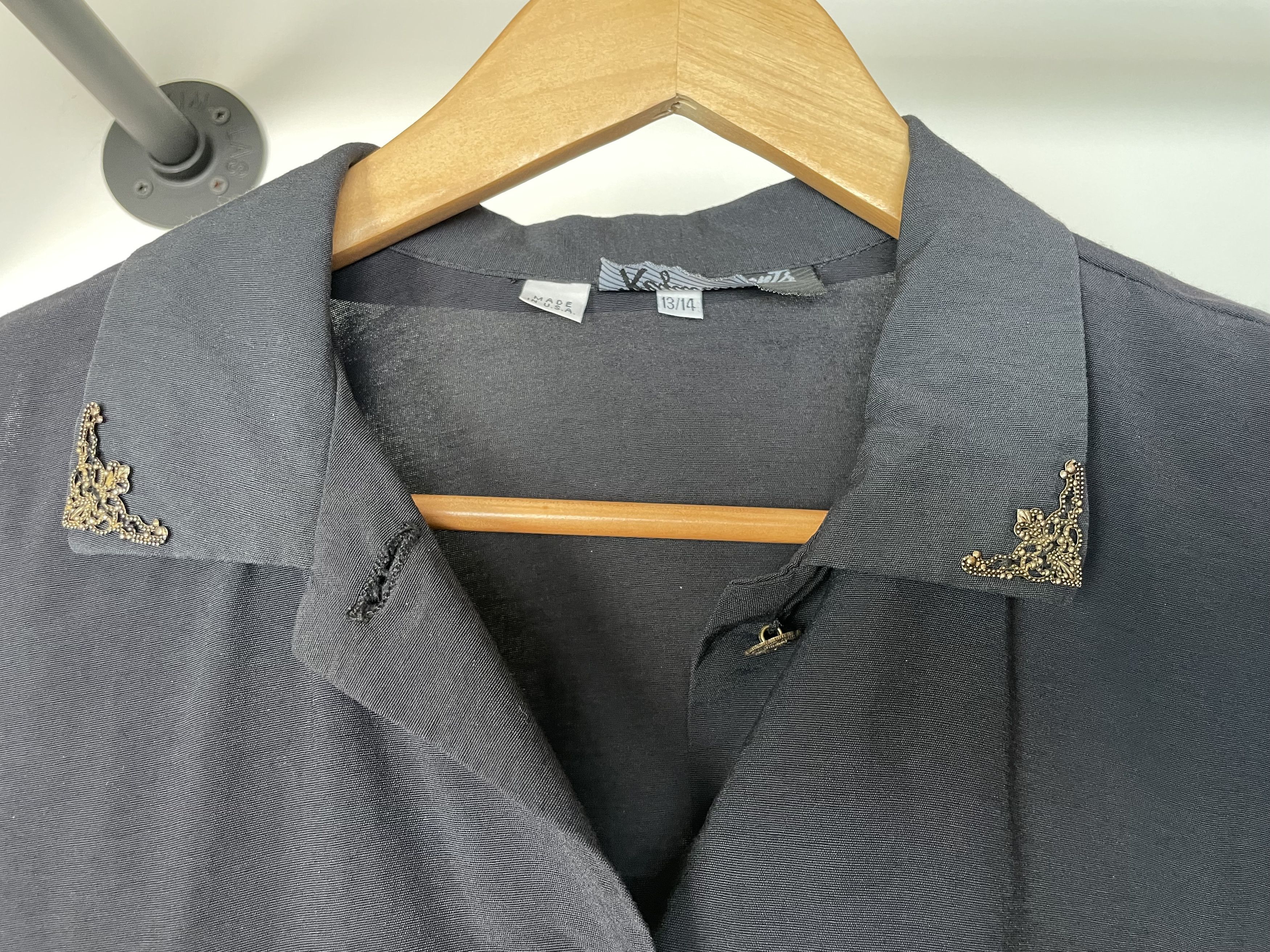 Vintage Requirements button-up Size XL / US 12-14 / IT 48-50 - 5 Thumbnail