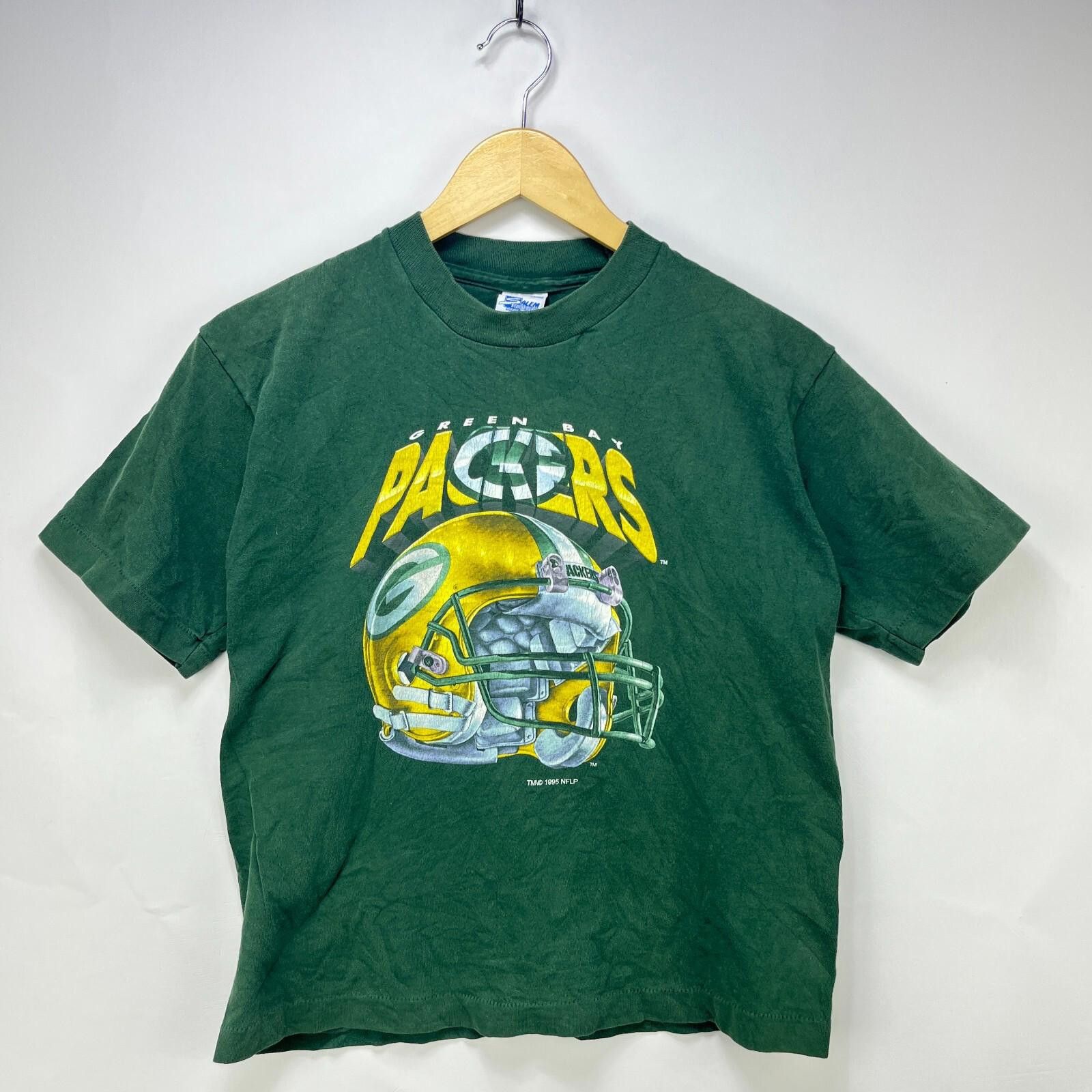 Salomon Vintage 90s Green Bay Packers Single Stitch T-Shirt Small Size US S / EU 44-46 / 1 - 1 Thumbnail
