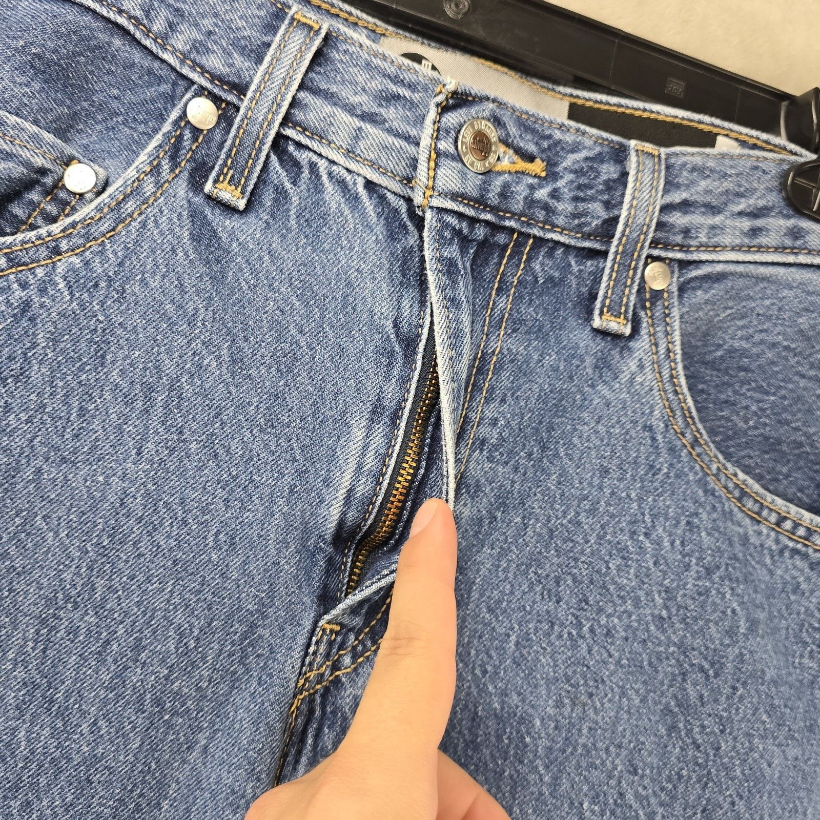 Levi's Levis Silvertab 94 Baggy Jeans Mens 28x29 Blue Denim Y2K Size US 28 / EU 44 - 3 Thumbnail