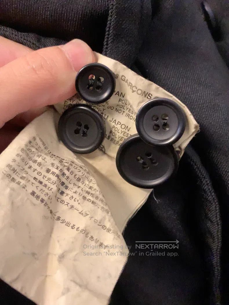 Comme des Garcons Comme des Garcons Vintage Dark Flower Print Windbreaker Dr Size XS / US 0-2 / IT 36-38 - 9 Thumbnail