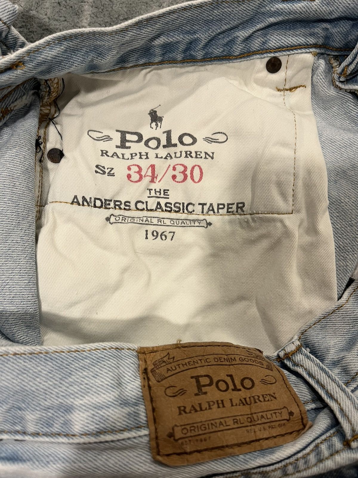 Polo Ralph Lauren Classic Tapered Polo Ralph Jean Size US 34 / EU 50 - 3 Thumbnail