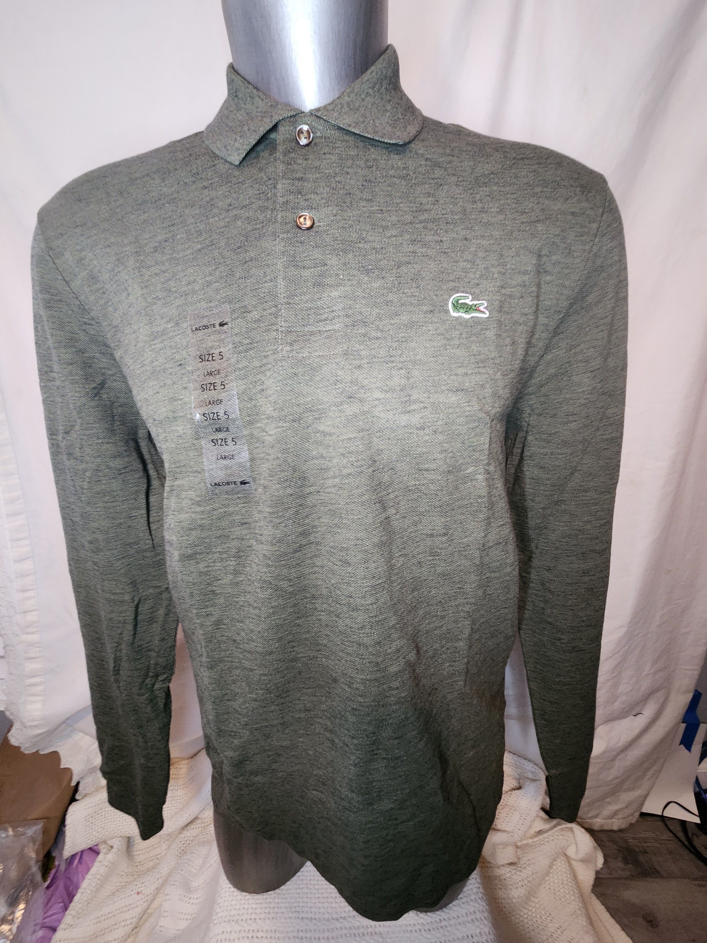 Lacoste long sleeves Size US L / EU 52-54 / 3 - 2 Thumbnail