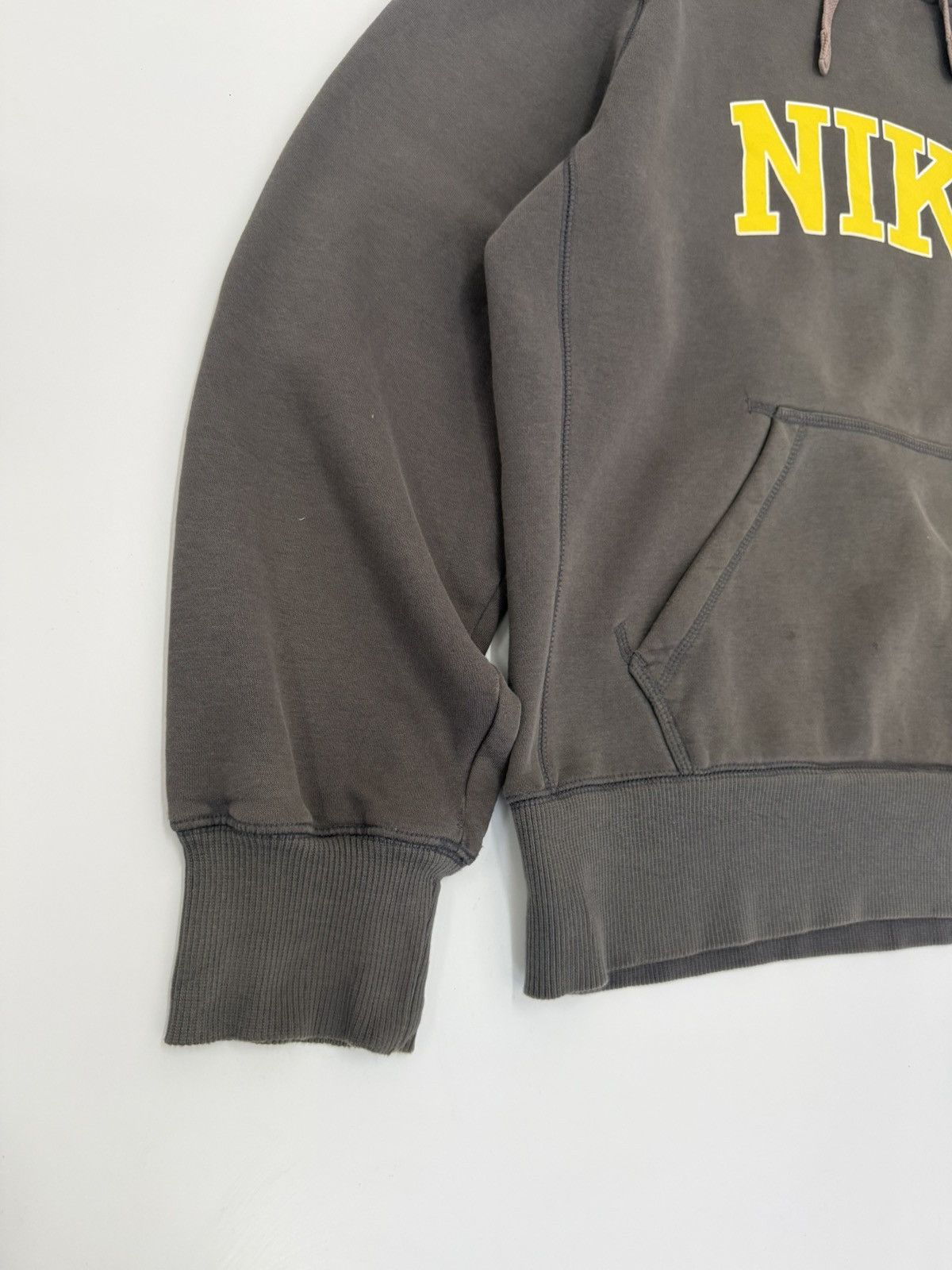 Nike 🔥 Nike Big Logo Spellout Faded Grey Sweatshirt hoodie - L Size US L / EU 52-54 / 3 - 3 Thumbnail