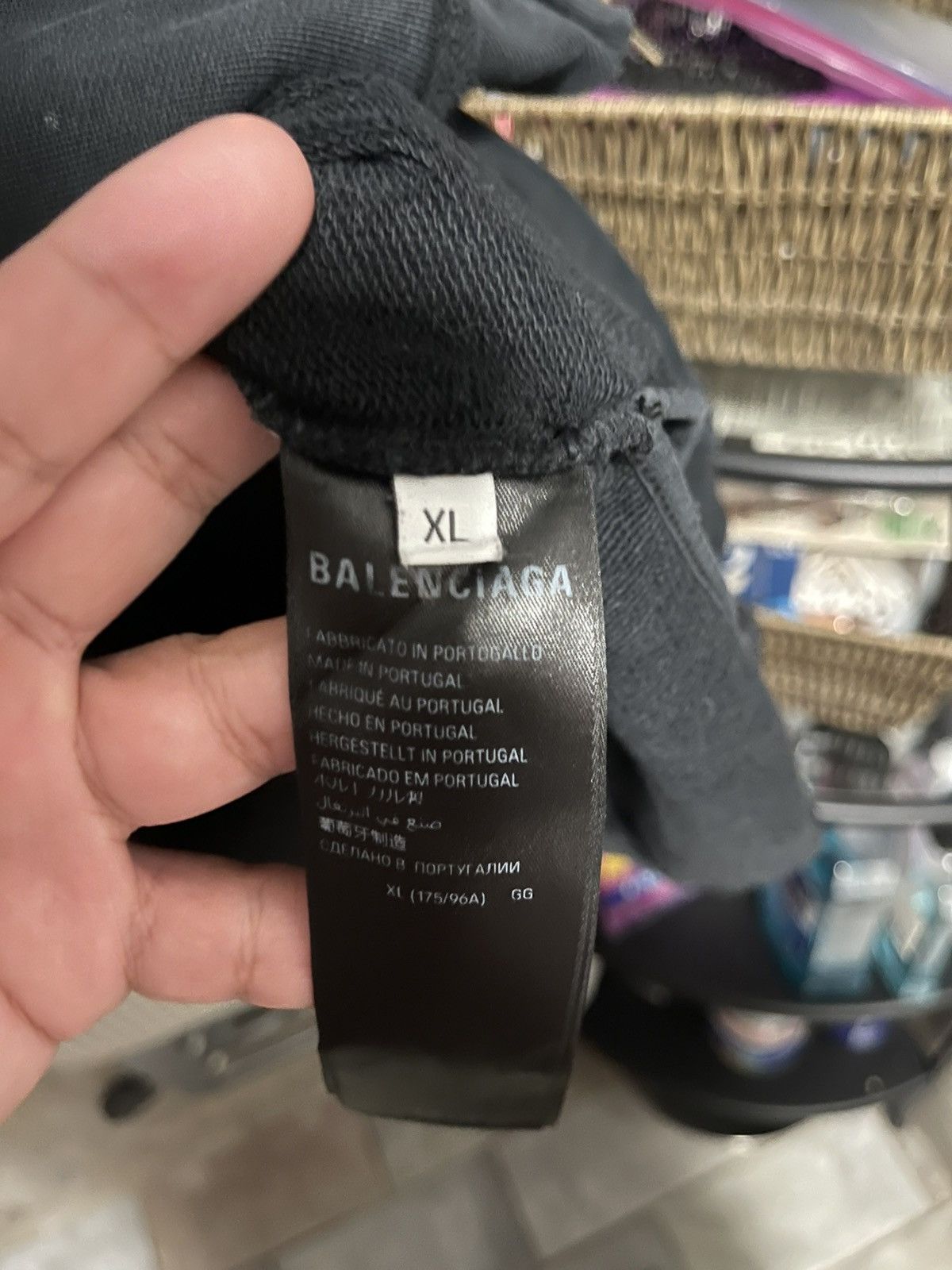 Balenciaga Balenciaga tape type zip-up Size US XL / EU 56 / 4 - 7 Thumbnail