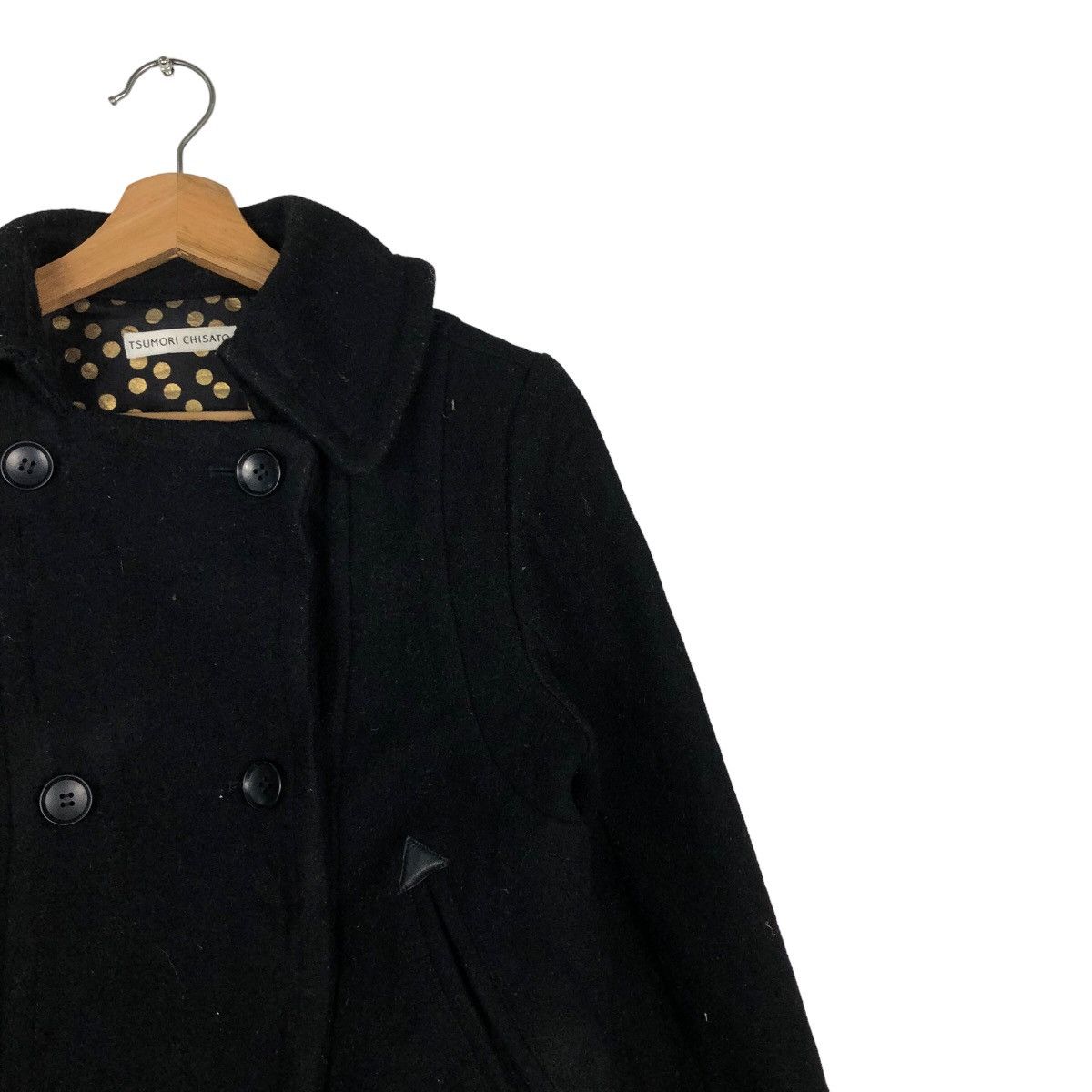 Issey Miyake 🔥Cropped Biker Jacket Tsumori Chisato Japan Double Breast Size US S / EU 44-46 / 1 - 6 Thumbnail