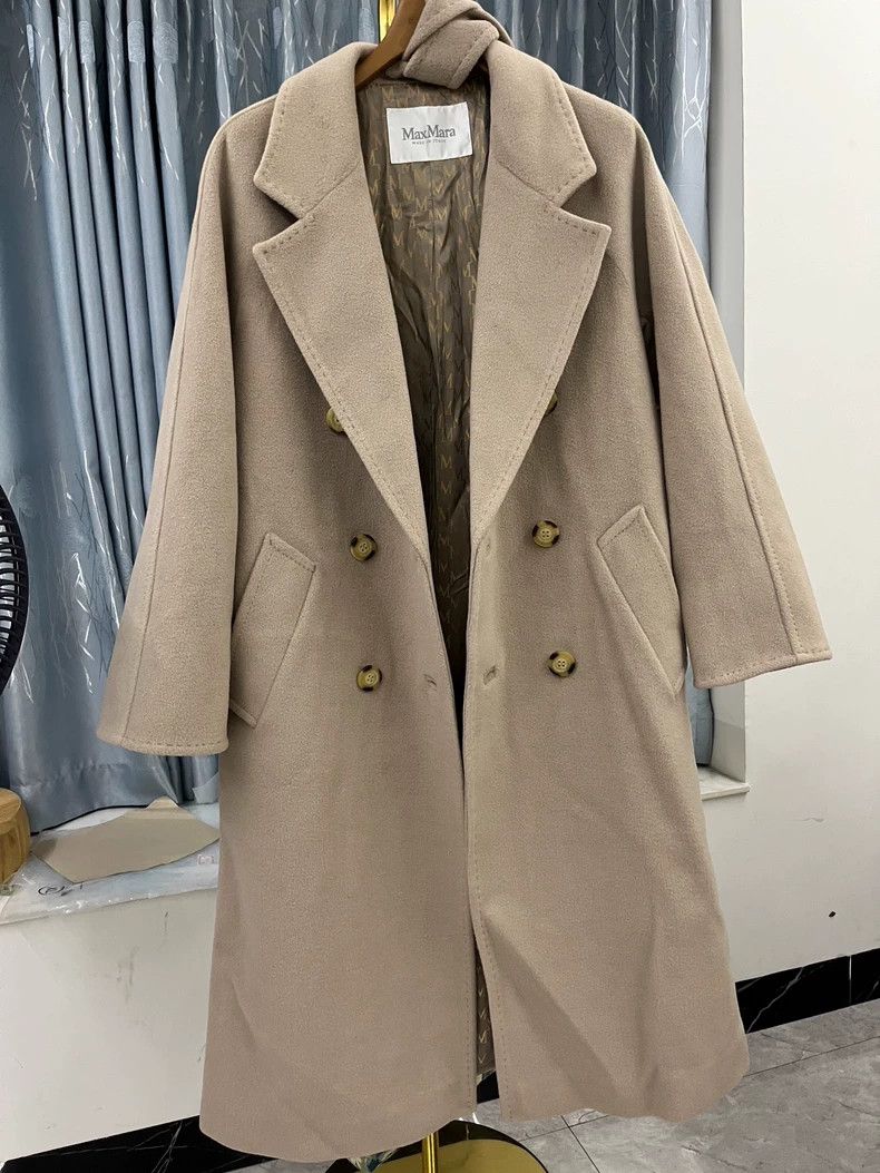 Max Mara Max Mara Small size coat in sand color Size S / US 4 / IT 40 - 1 Thumbnail