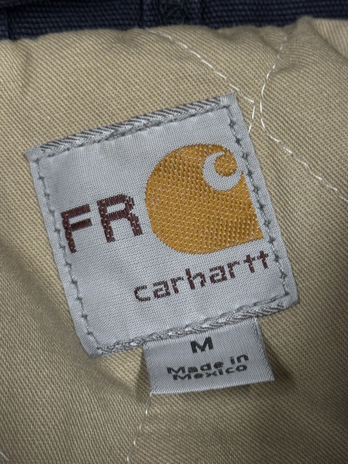 Carhartt Vintage Carhartt Navy Heavy Work Jacket Medium Detroit Size M / US 6-8 / IT 42-44 - 4 Thumbnail