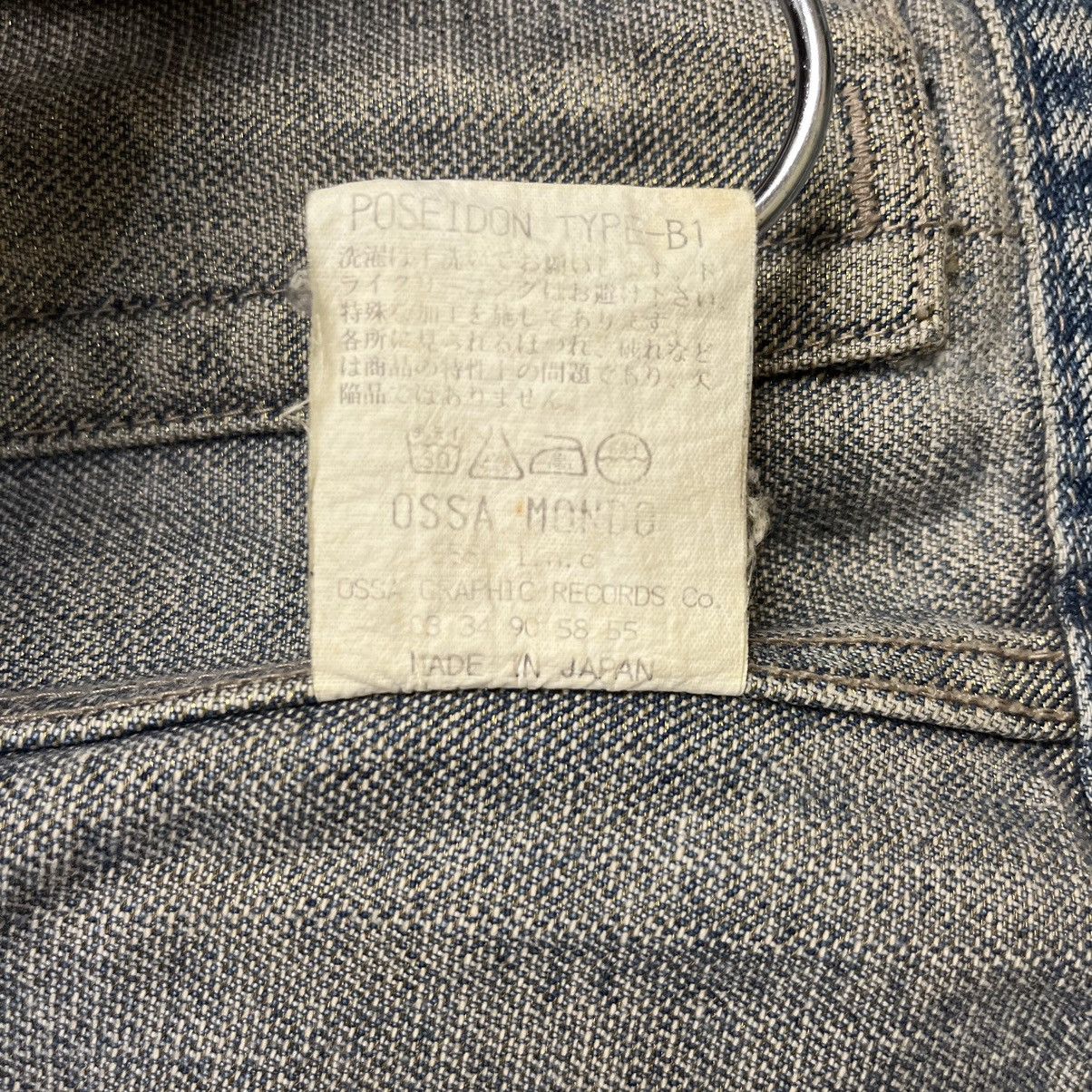 If Six Was Nine 2004 Ossa Mondo - Poseidon Type B1 Mud Wash Denim Size US M / EU 48-50 / 2 - 10 Thumbnail