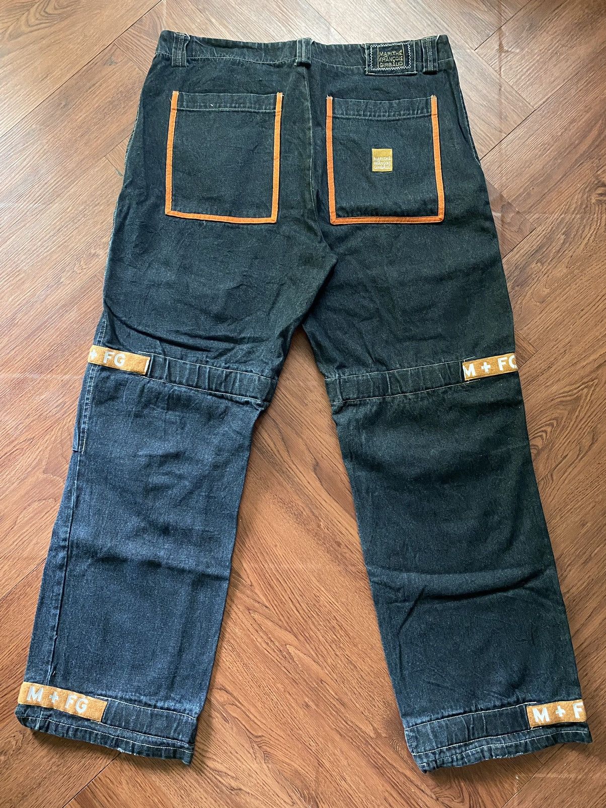 If Six Was Nine × Marithe + Francois Girbaud Marithe Francois Girbaud Oversize Baggy Jeans Size US 41 - 2 Thumbnail