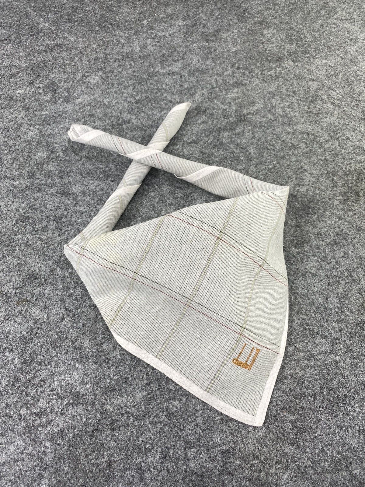 Alfred Dunhill × Vintage Alfred Dunhill Handkerchief / Bandana / Neckerchief- B020 Size ONE SIZE - 2 Thumbnail