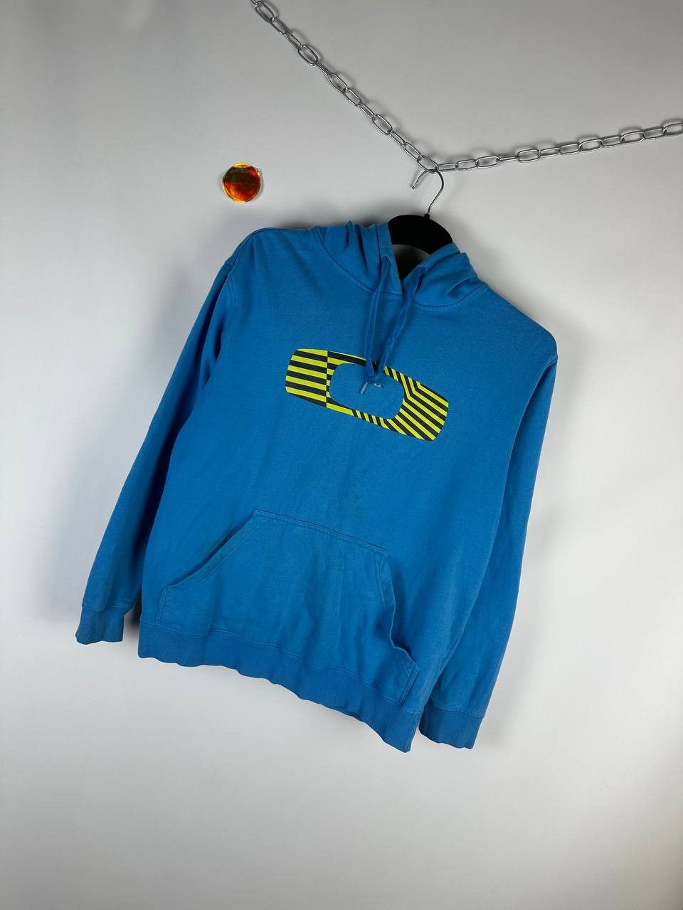 Oakley Vintage 90s Oakley Hoodie Size US M / EU 48-50 / 2 - 2 Thumbnail