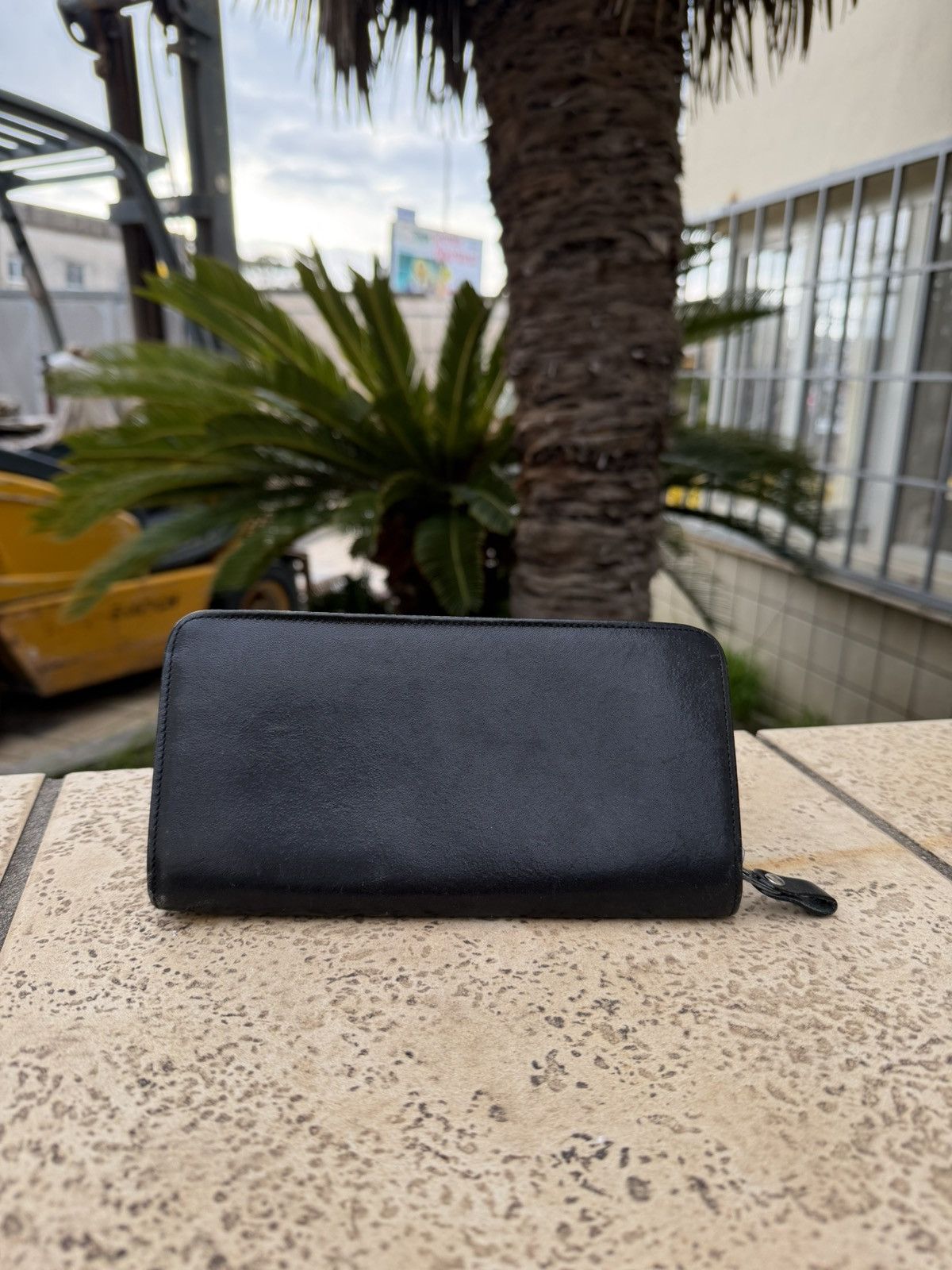 Yohji Yamamoto Yohji Yamamoto Leather Wallet Black Size ONE SIZE - 2 Thumbnail