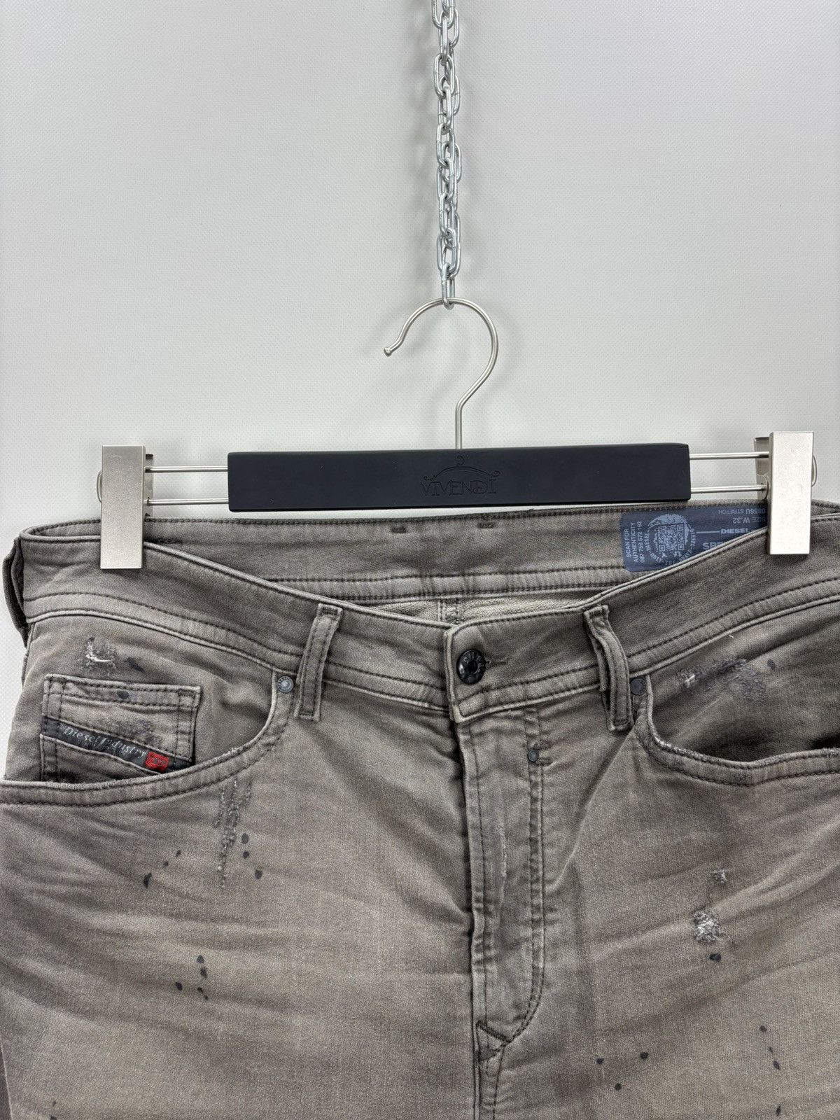 Diesel Mens jeans Diesel Y2k Size 32 Color Gray Size US 32 / EU 48 - 4 Thumbnail