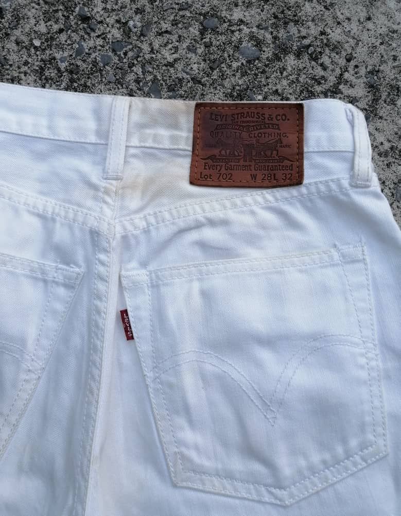 Levi's × Levi's Vintage Clothing × Vintage Levi's Strauss 702 White Pants Size US 28 / EU 44 - 6 Thumbnail
