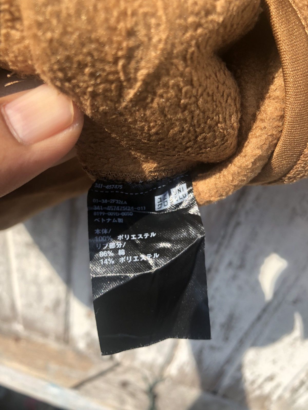 Patagonia × Uniqlo × Vintage Vintage Uniqlo X Deep Pile Fleeces Jacket Size US L / EU 52-54 / 3 - 11 Thumbnail
