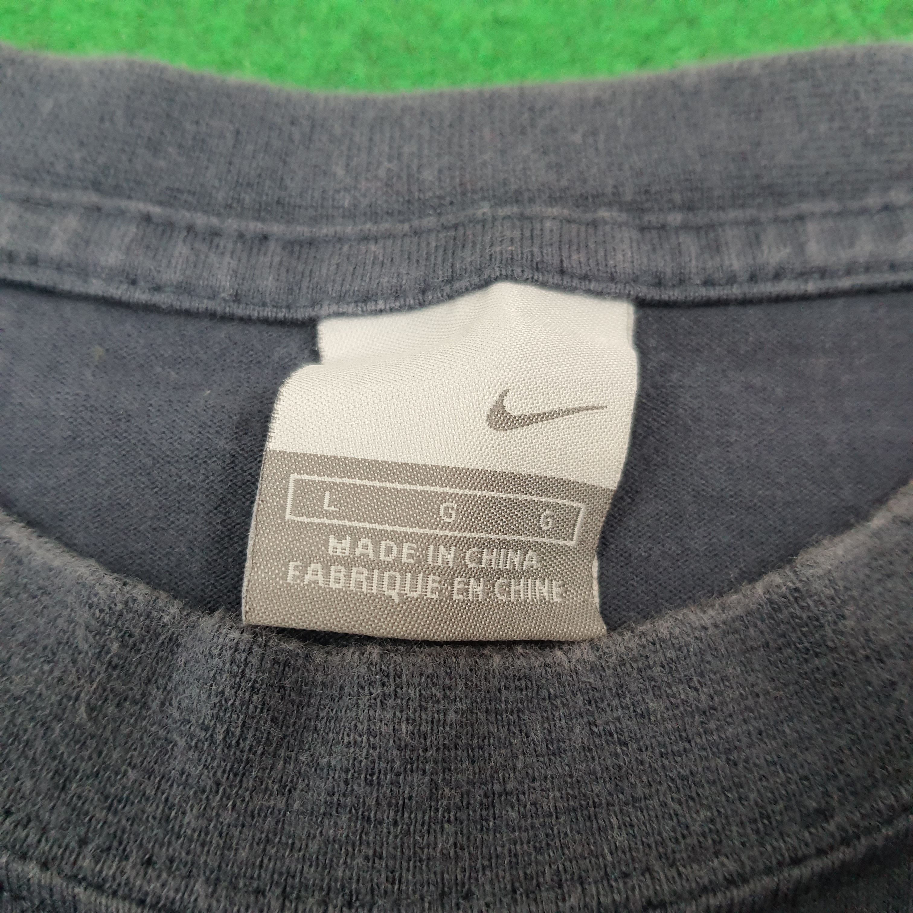 Nike × Vintage Vintage Nike Long Sleeve Embroidery Swoosh Tshirt Size US M / EU 48-50 / 2 - 5 Thumbnail