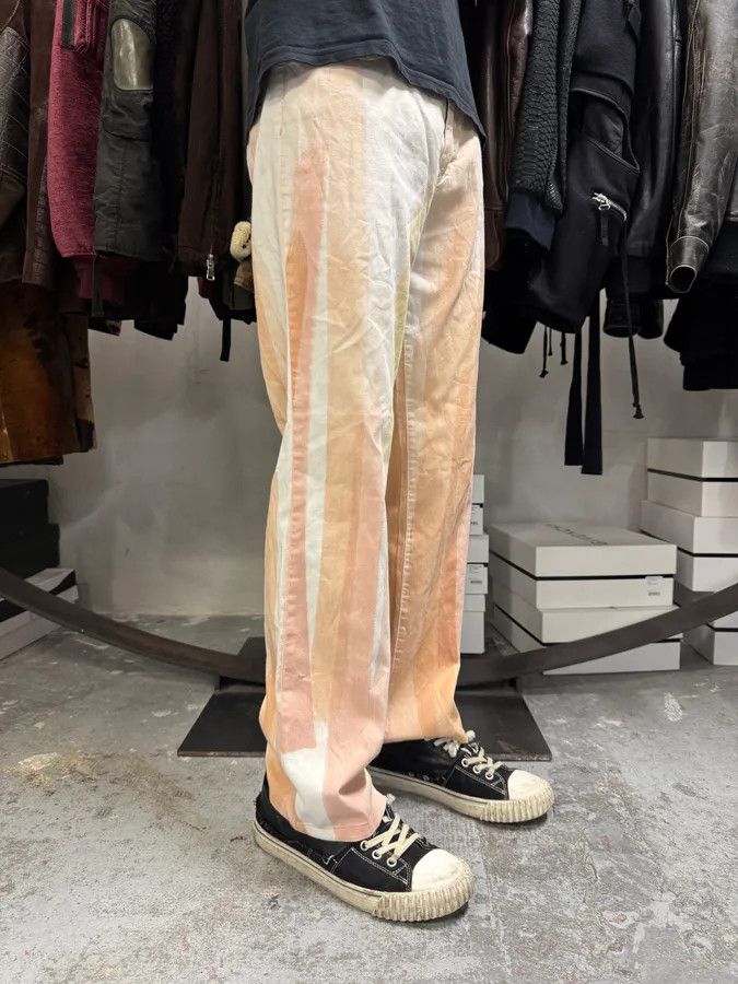 Gianfranco Ferre × Vintage 2000s Gianfranco Ferré Soft Pink Elevation Pants Size US 30 / EU 46 - 4 Thumbnail