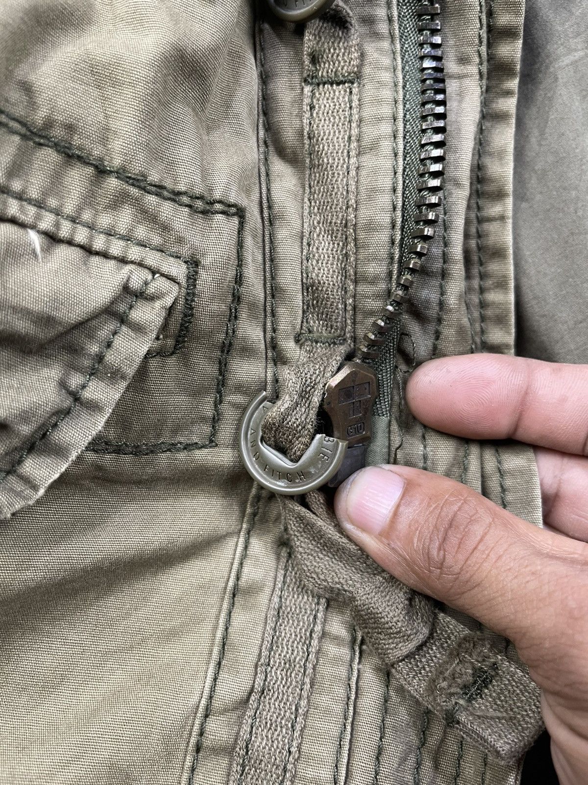 Abercrombie & Fitch Abercrombie And Fitch Tactical Pocket Hamilton Jacket Size US M / EU 48-50 / 2 - 14 Thumbnail