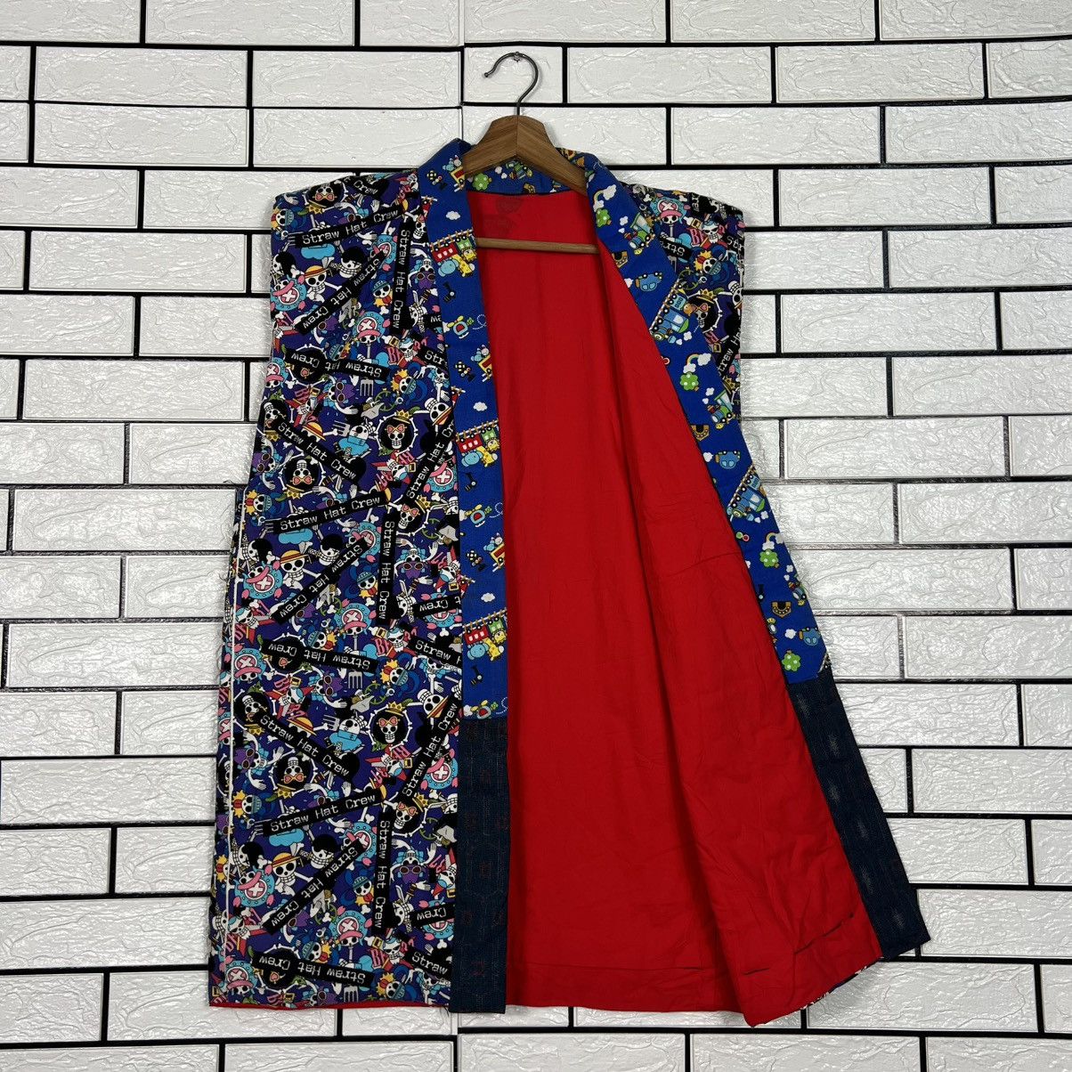 One Piece ONE PIECE STRAW HAT CREW Sleveless Vest Kimono #4157-C190 Size US M / EU 48-50 / 2 - 8 Thumbnail