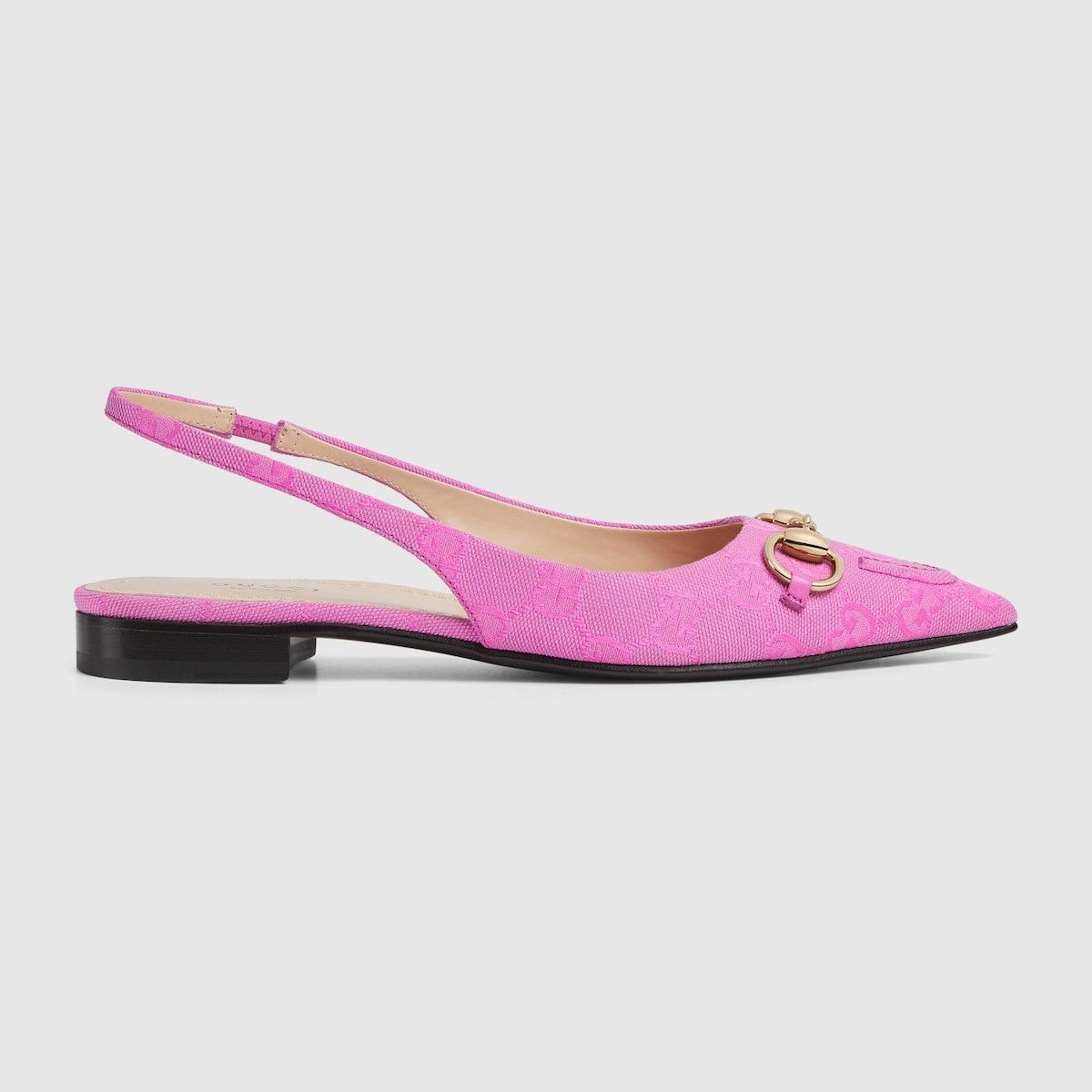 Gucci Women's Horsebit slingback ballet flat Size US 9 / IT 39 - 1 Thumbnail