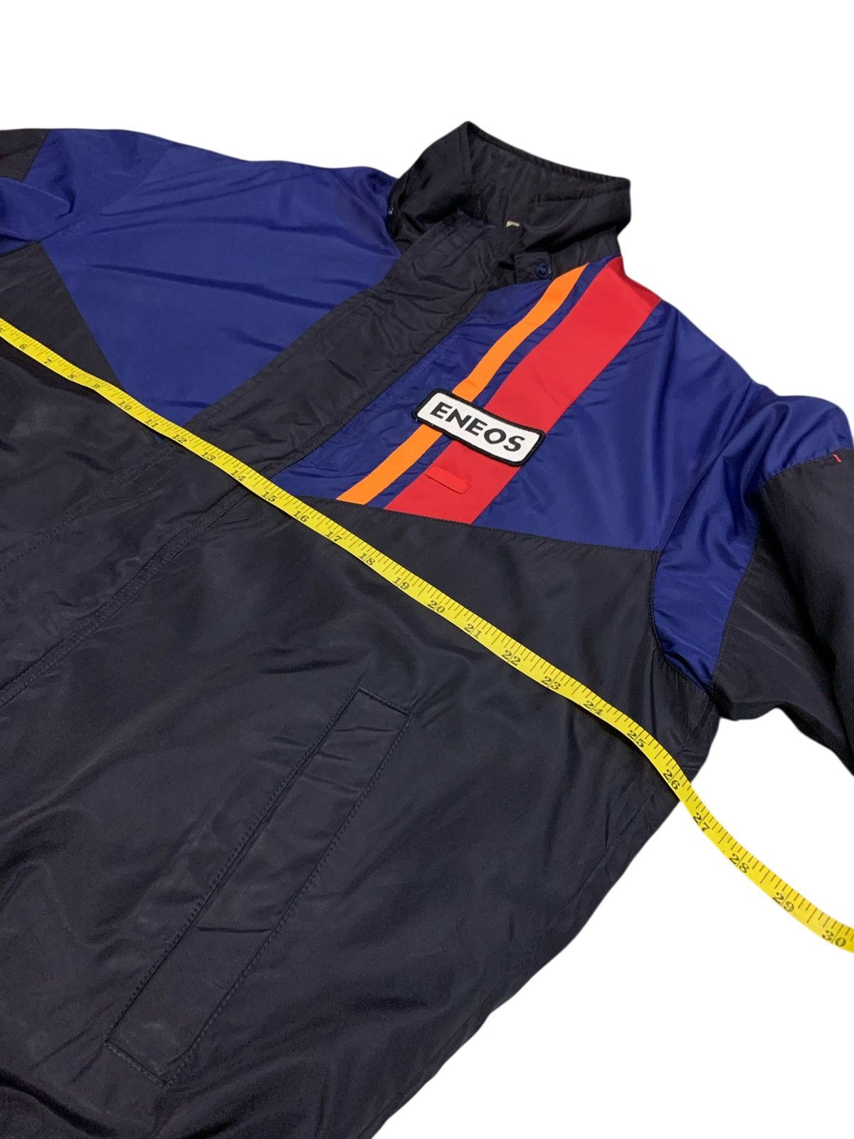Vintage Vintage Y2K Eneos "Initial D" Zipper Down Windbreaker Jacket Size US XL / EU 56 / 4 - 10 Thumbnail