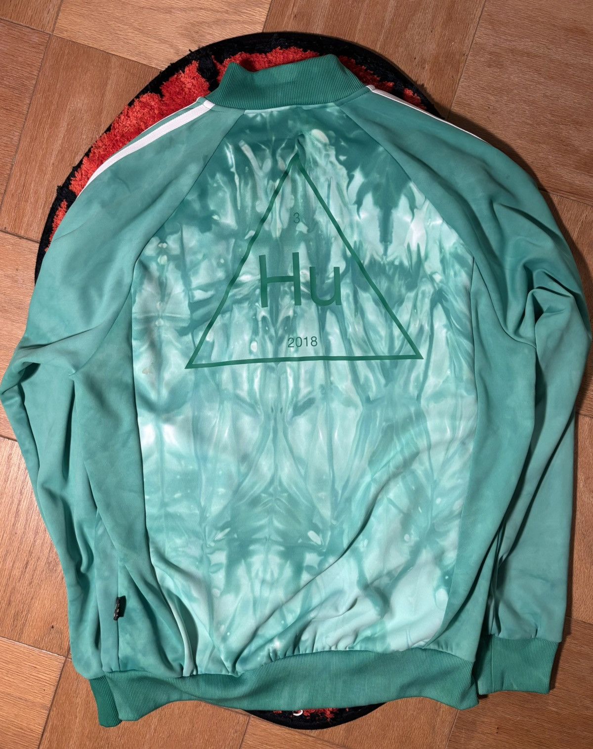 Adidas × Pharrell Adidas x Pharrell Hu Holi Blue Track Jacket Size US M / EU 48-50 / 2 - 2 Thumbnail