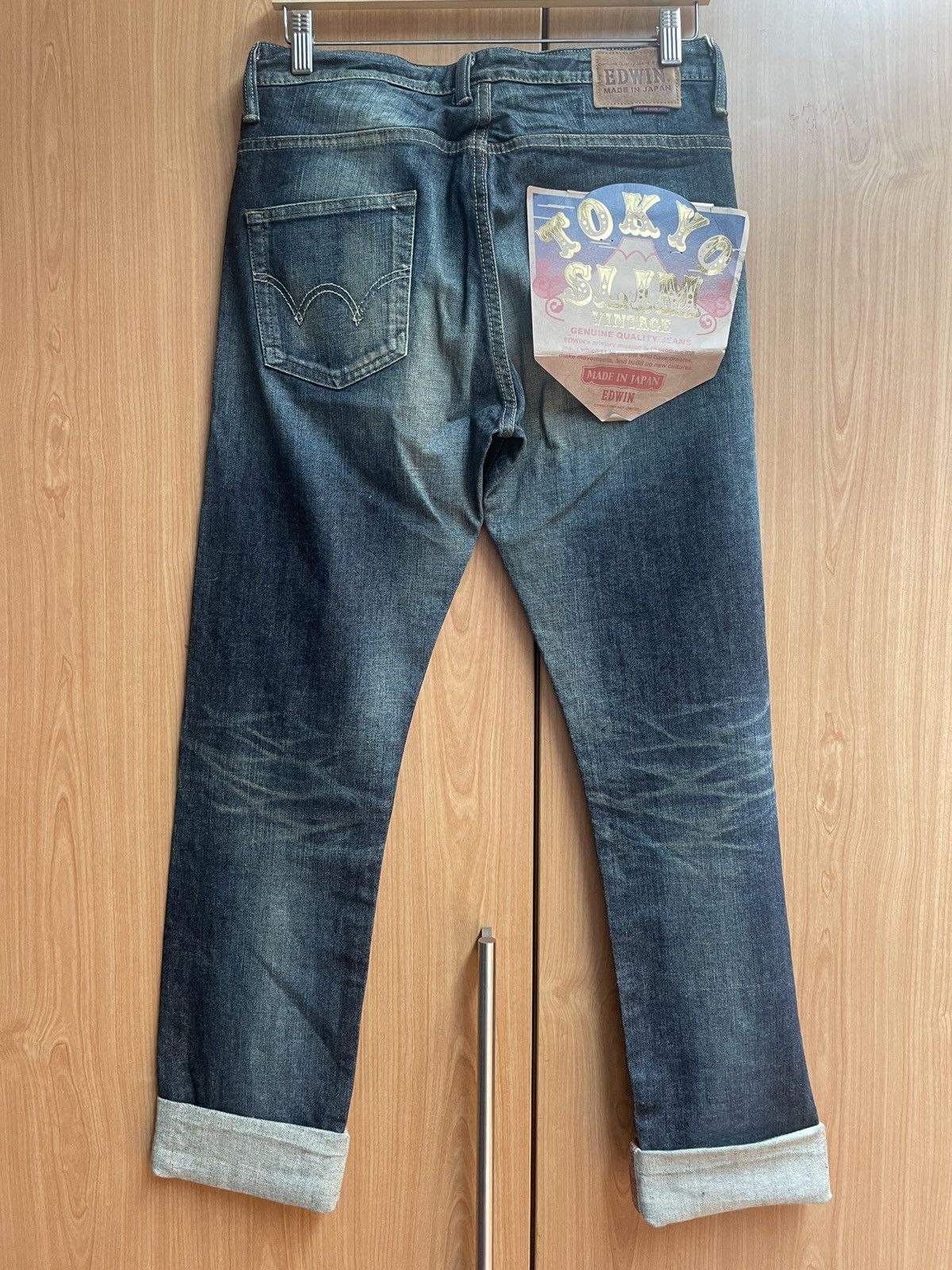 Edwin Edwin Tokyo Slim Vintage Denim Size 29 Size US 29 - 5 Thumbnail