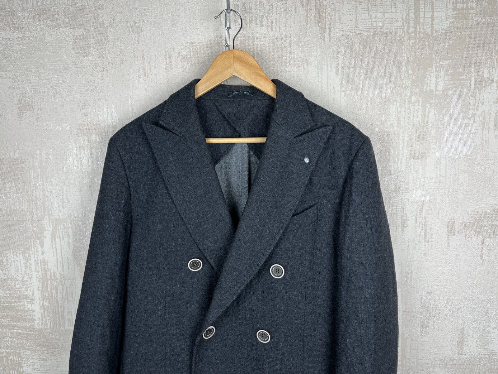 Designer Dutch Dandies Double Brested Wool Blend Coat Jacket Size US M / EU 48-50 / 2 - 3 Thumbnail