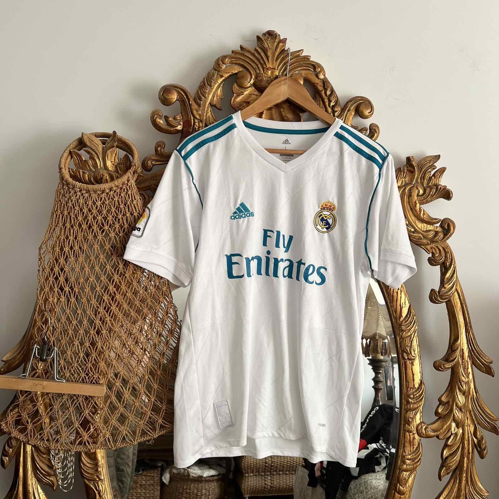 REAL MADRID ADIDAS 2017/2018 FOOTBALL HOME JERSEY #7 RONALDO