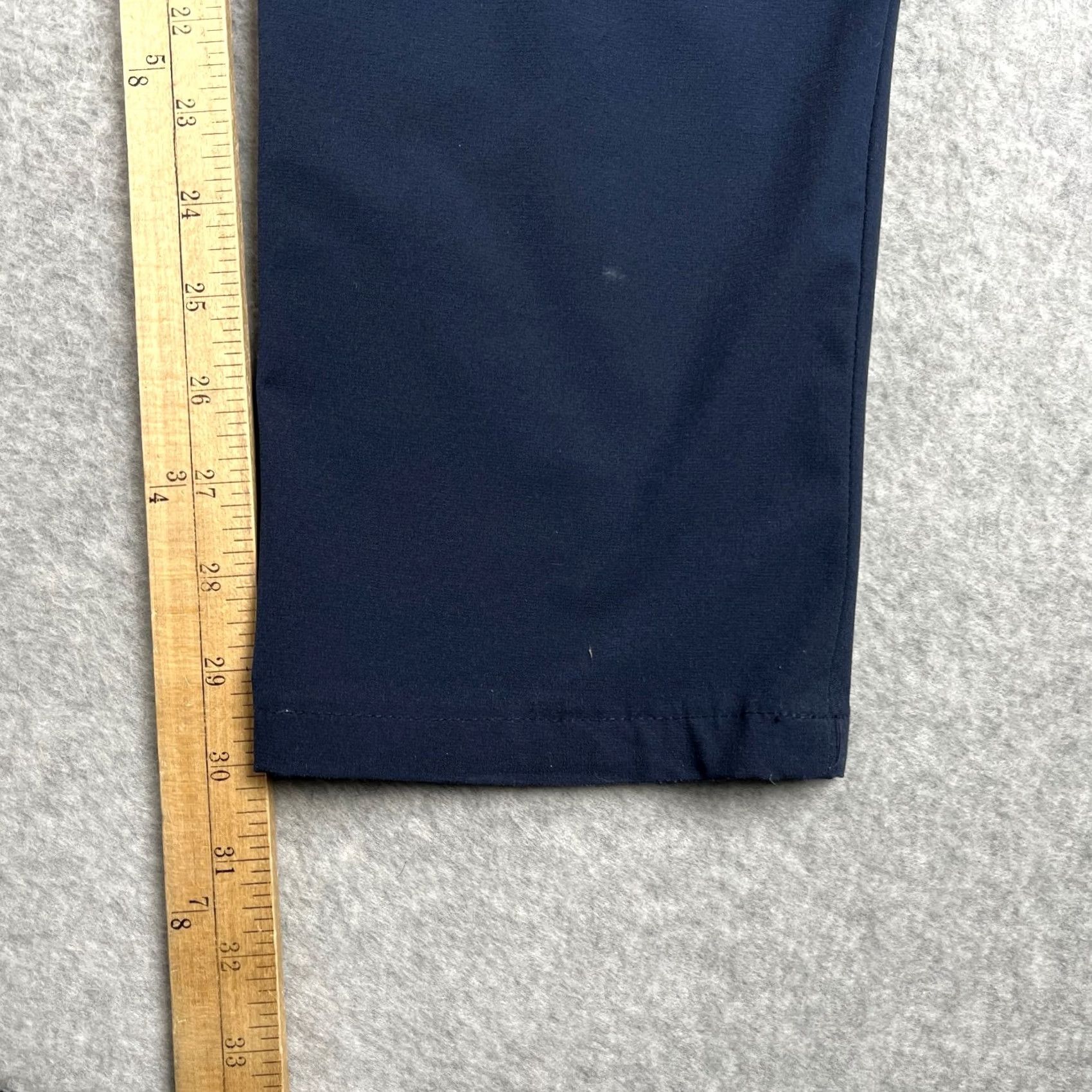 Mizzen+Main Mizzen Main Helmsman Slim Fit Performance Stretch Pants 32x30 Blue Chino Mens Size US 32 / EU 48 - 6 Thumbnail