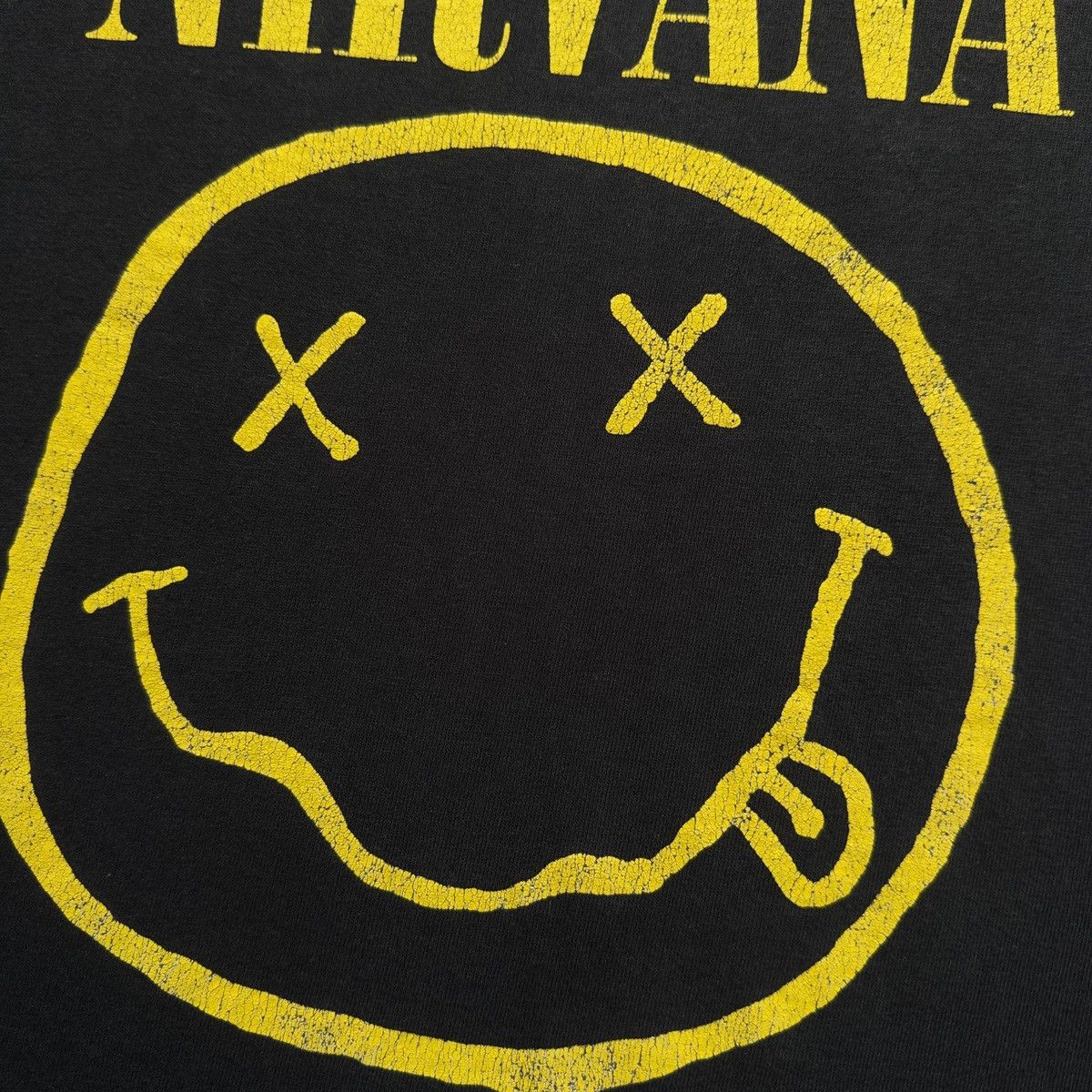 Band Tees VINTAGE NIRVANA COPYRIGHT 1992 SMILEY FACE 90’S Size US L / EU 52-54 / 3 - 10 Thumbnail