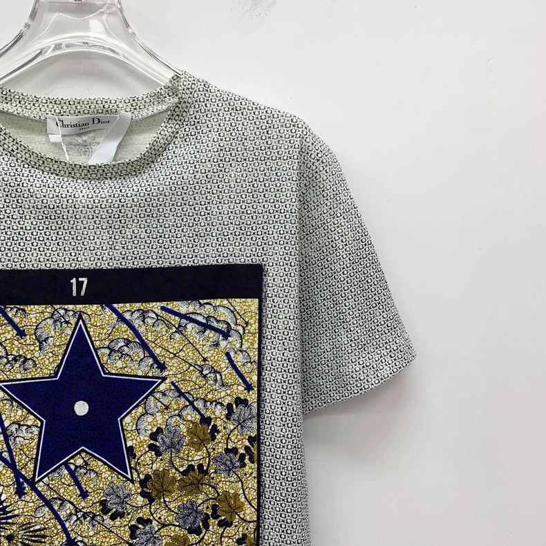 Dior Dior Gray constellation printed cotton round-neck long-slee Size US S / EU 44-46 / 1 - 3 Thumbnail