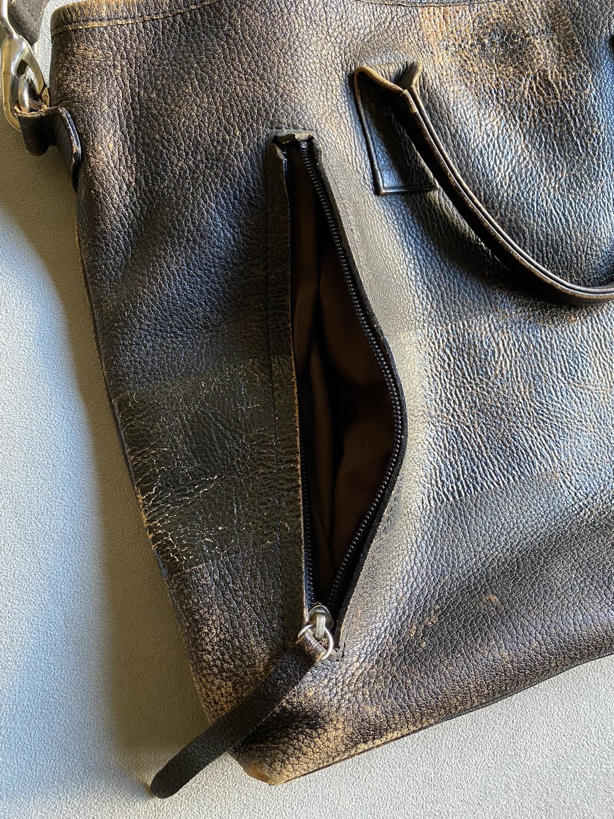 Yohji Yamamoto Yohji Yamamoto leather bag Size ONE SIZE - 2 Thumbnail