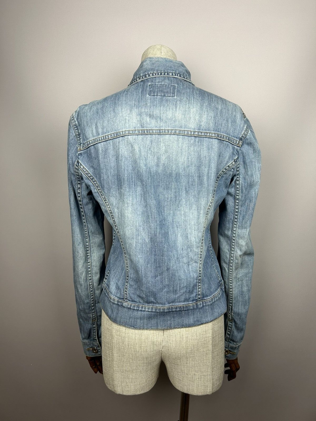 Dolce & Gabbana × Vintage 90s Vintage Dolce & Gabbana D&G Denim Jacket XS y2k RARE Size XS / US 0-2 / IT 36-38 - 6 Thumbnail