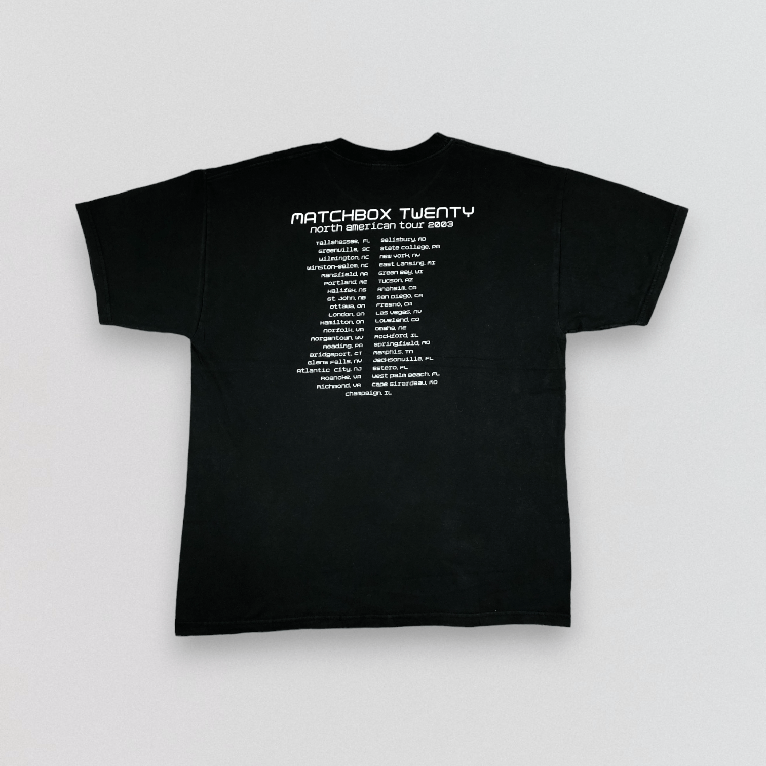 Band Tees Vintage Matchbox Twenty North American Tour T-shirt Size US L / EU 52-54 / 3 - 2 Thumbnail