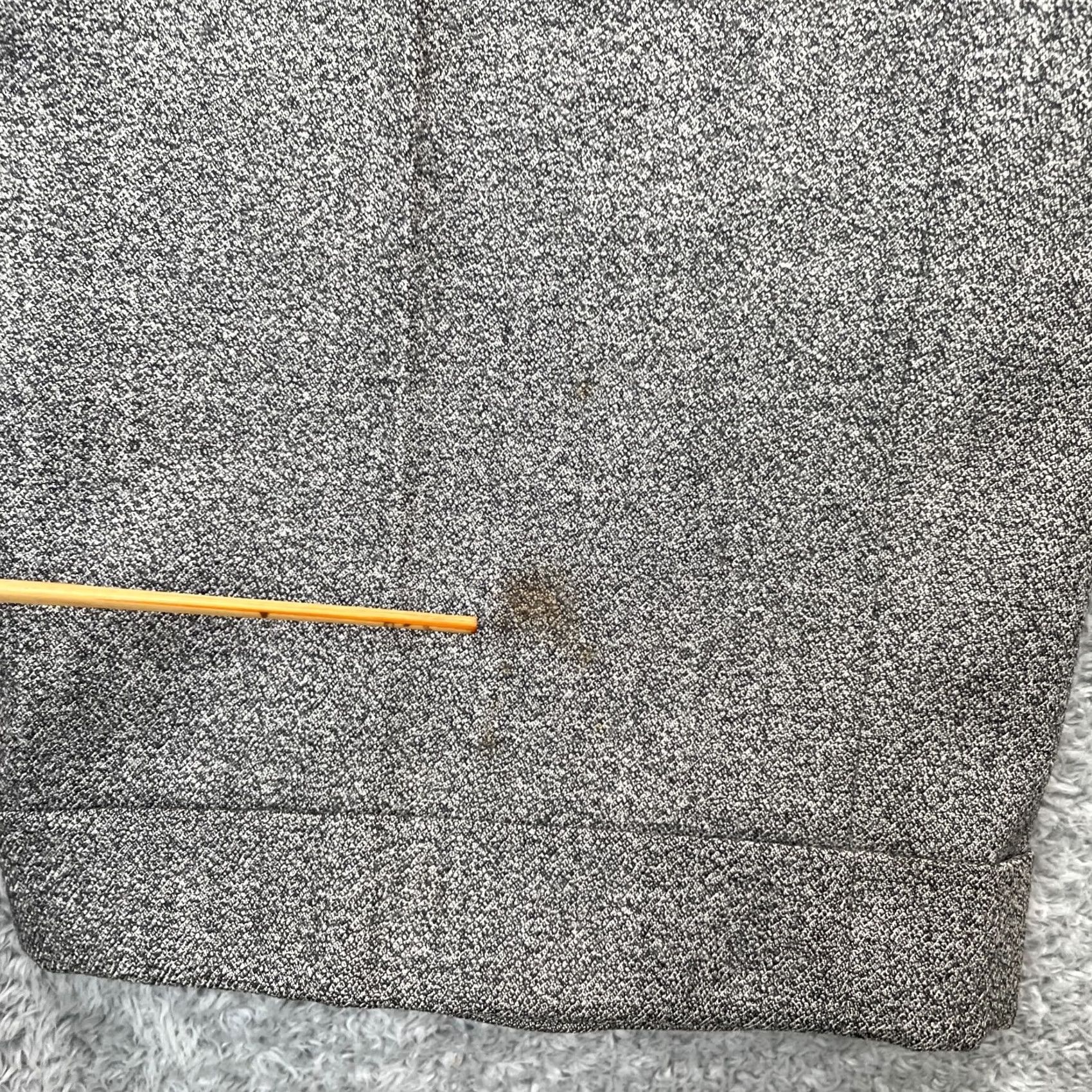 Zanella Zanella Pants Mens Medium Gray Wool Lined Cuffed Straight Leg Dress Pants, 30 Inseam, Regular Fit, Button/Zip, Dry Clean Only, Preppy Wedding Bagups? Size US 31 - 7 Thumbnail