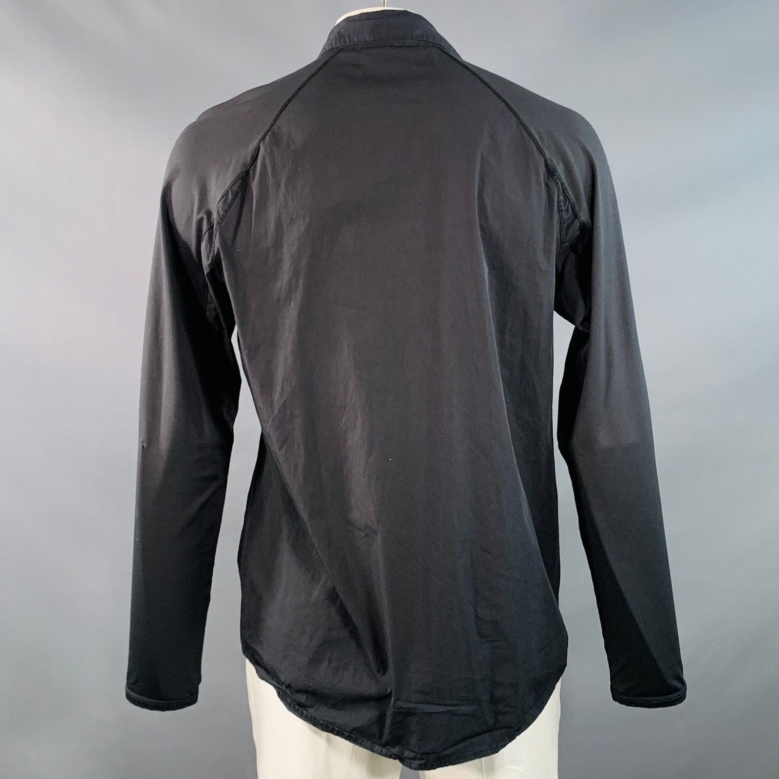 Stone Island STONE ISLAND SHADOW PROJECT Black Cotton Blend Zip Up Jacket Size US XL / EU 56 / 4 - 3 Thumbnail